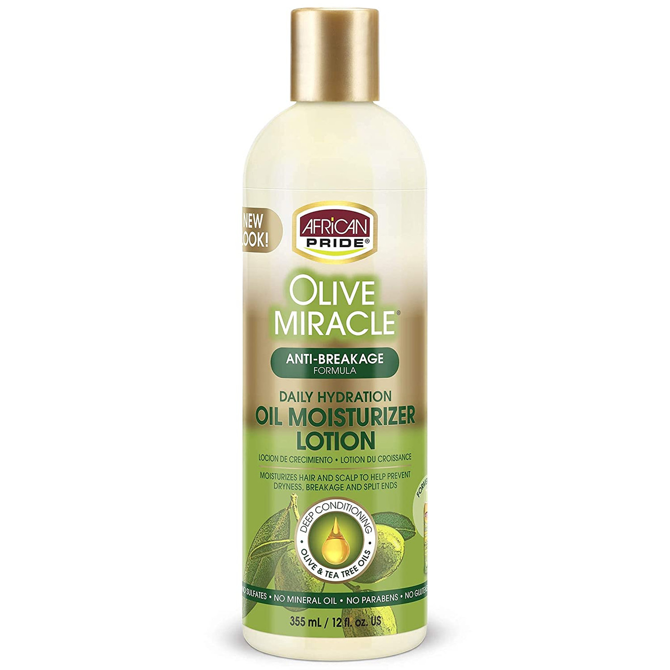 African Pride Olive Miracle Hair Moisturizing Lotion
