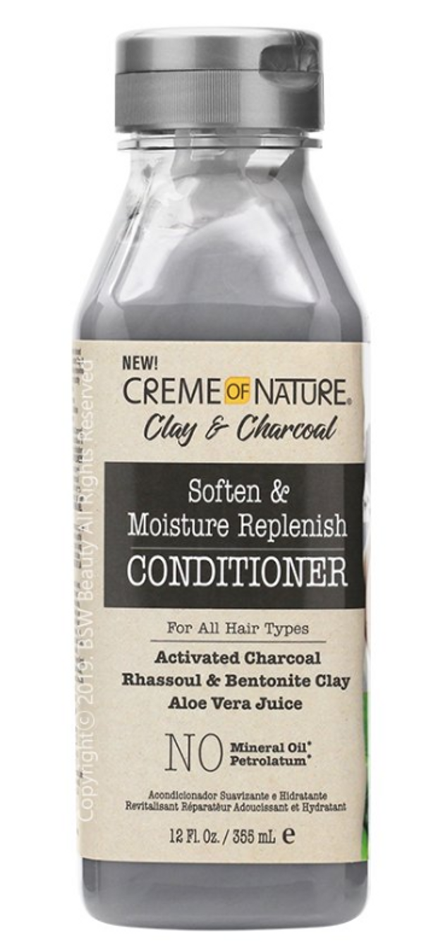 Creme Of Nature of Nature Clay & Charcoal Moisture Replenish Conditioner