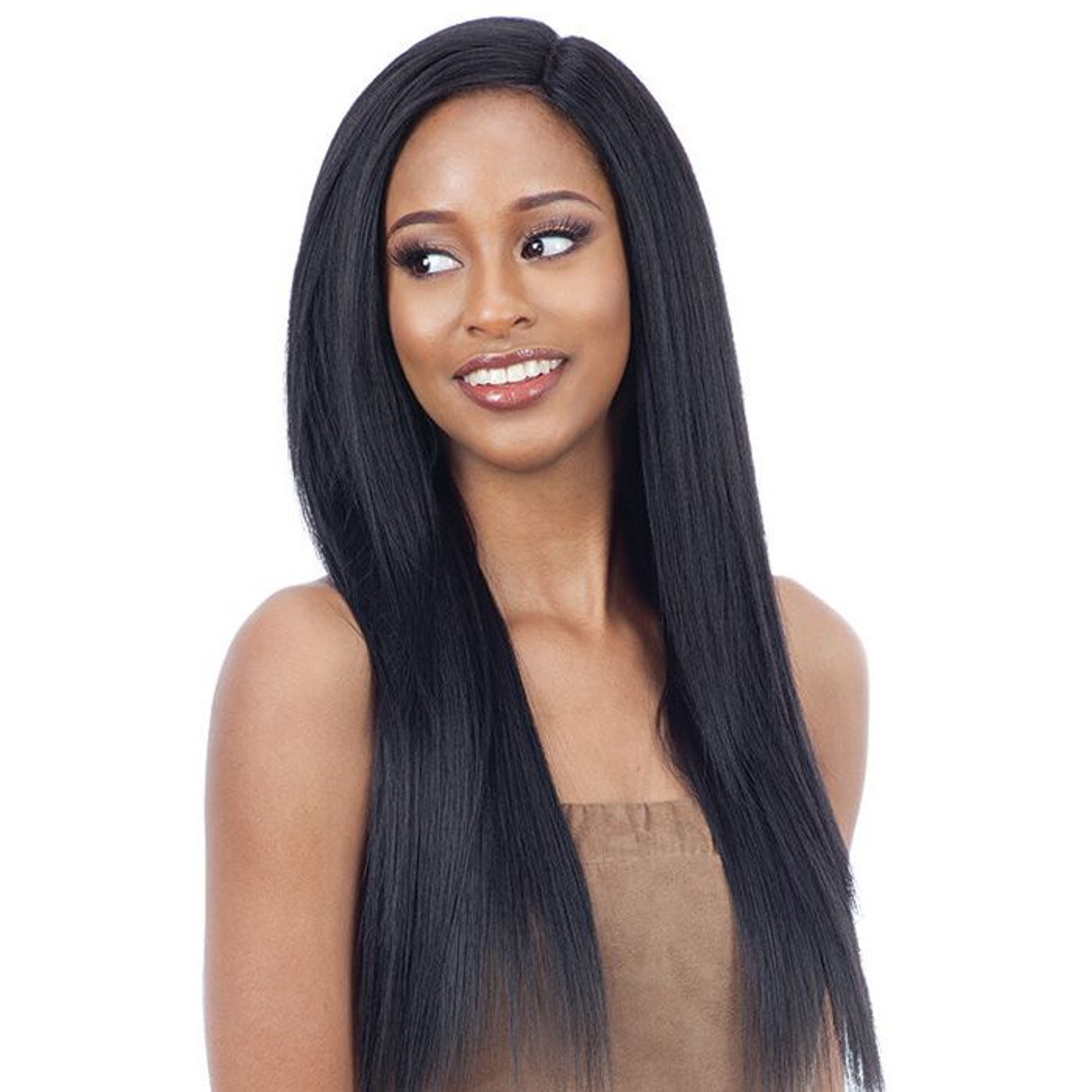 SHAKE N GO Organique HD Lace Closure - Yaki Straight 16"