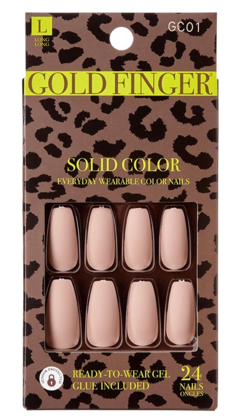 Kiss Gold Finger Solid Color - Tan