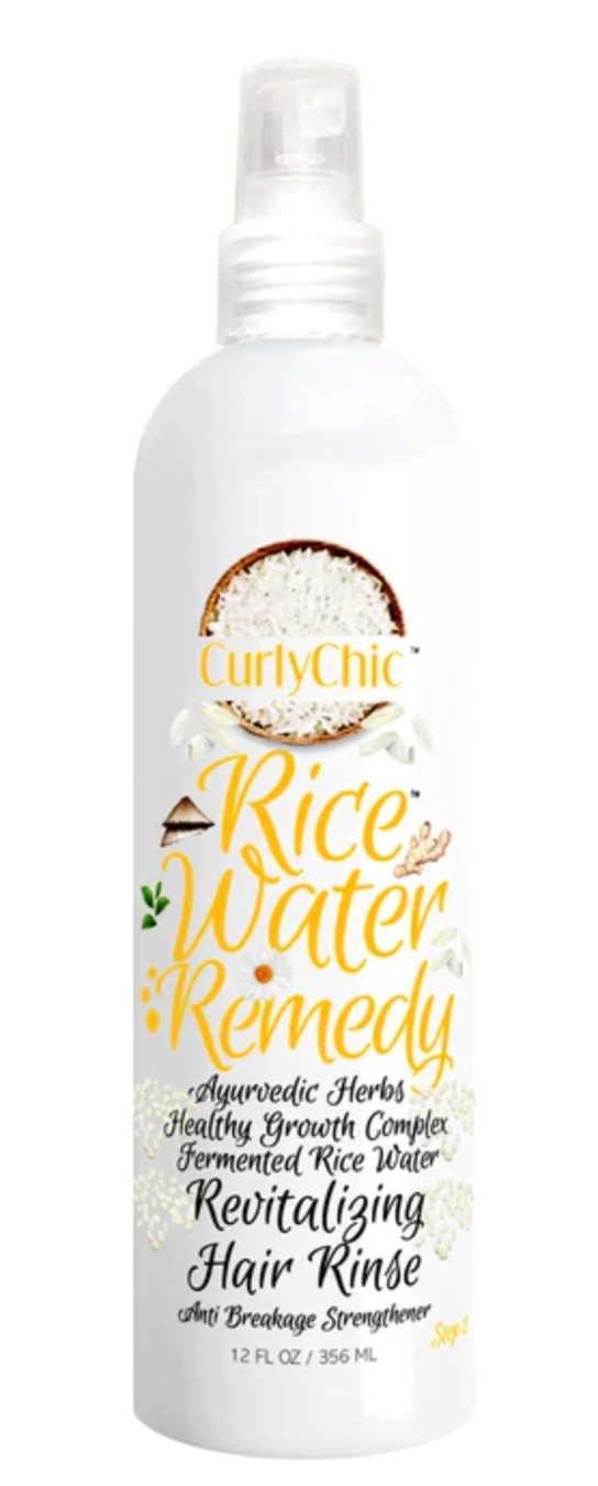 Curly Chic Rice Water Remedy Revitalizing Rinse
