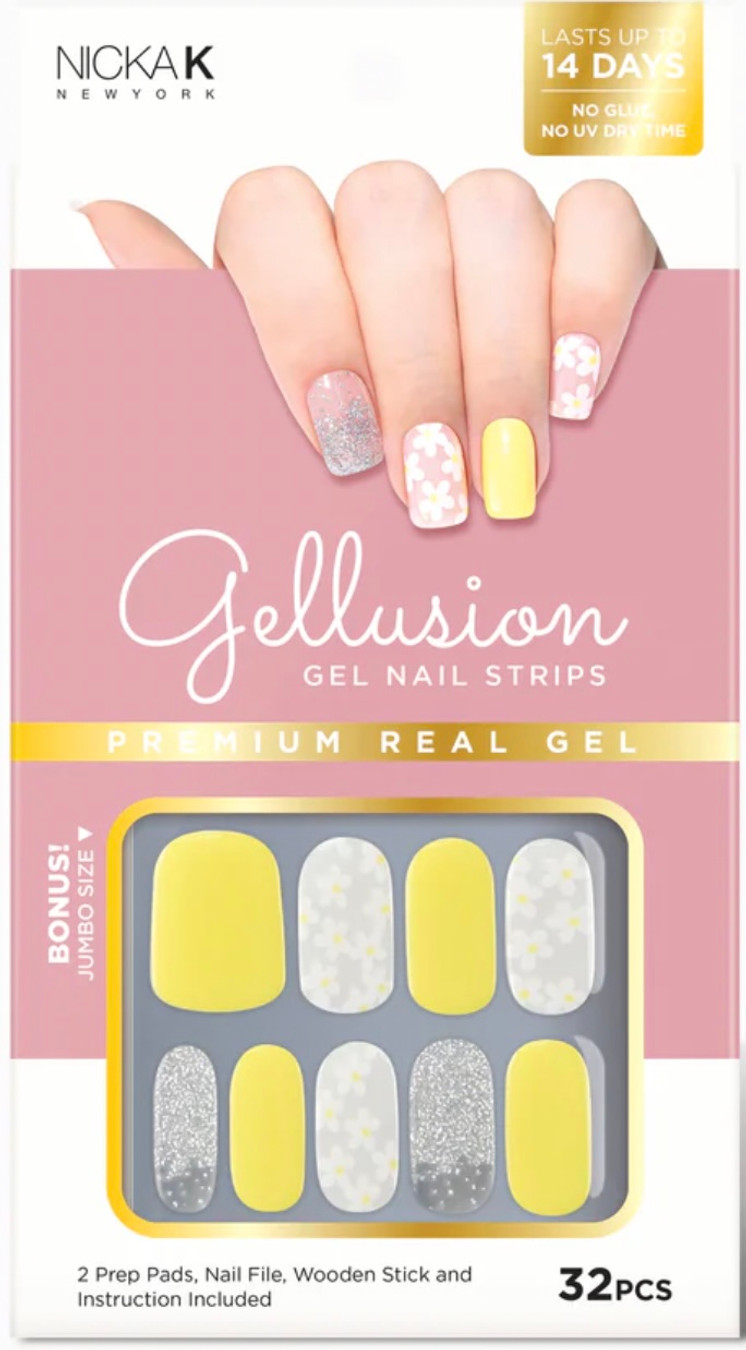 NICKA K Gellusion Gel Nail Strips (NSG008)