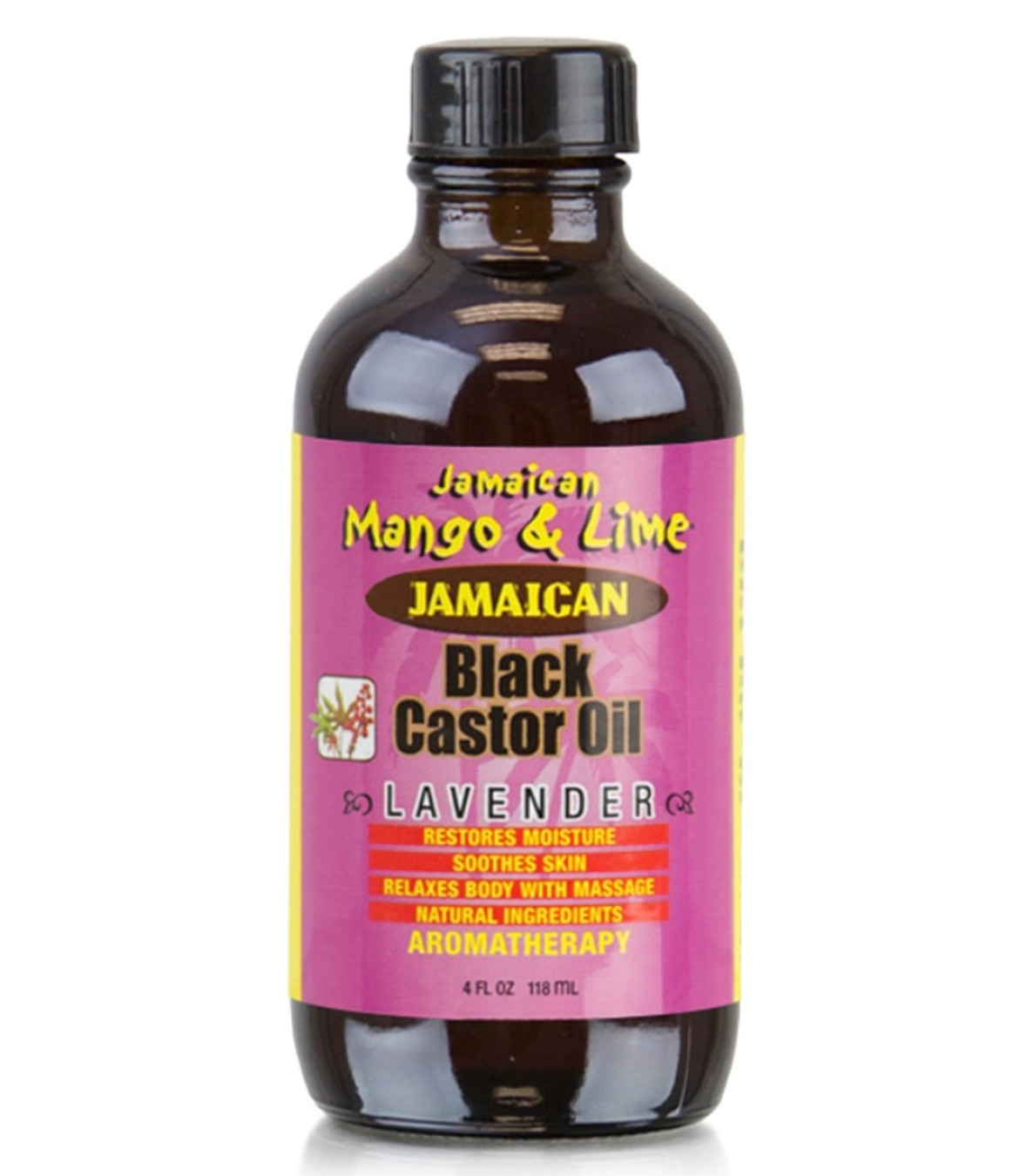 Jamaican Mango & Lime Black Castor Oil  [Lavender]