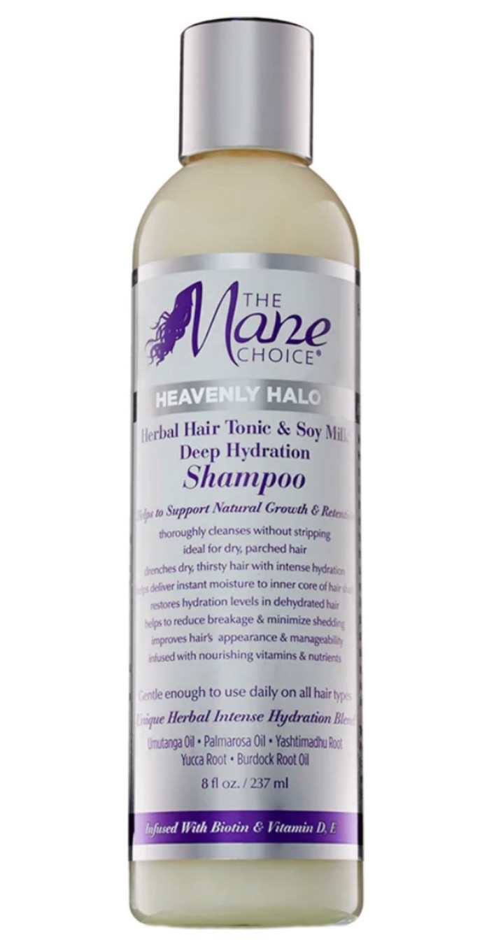 Mane Choice Heavenly Halo Herbal Hair Tonic & Soy Milk Deep Hydration Shampoo