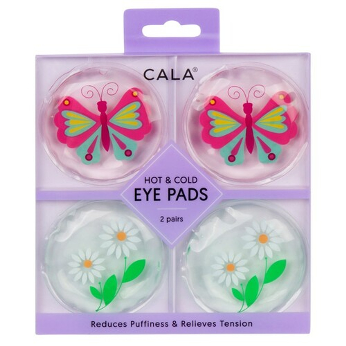 CALA Hot & Cold Eye Pads Butterfly / Daisy (2 Pairs)