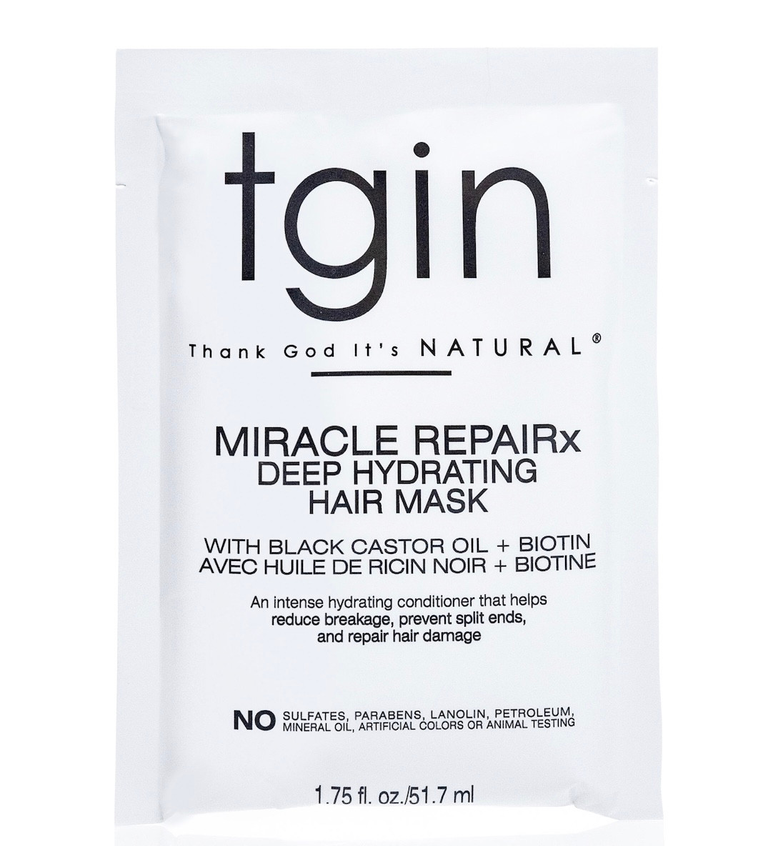 TGIN Miracle RepaiRx Deep Hydrating Hair Mask