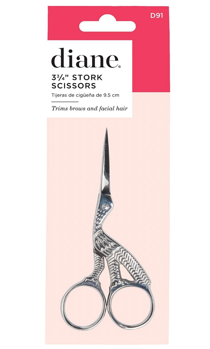 DIANE Stork Scissors for Eyebrows 3.75"
