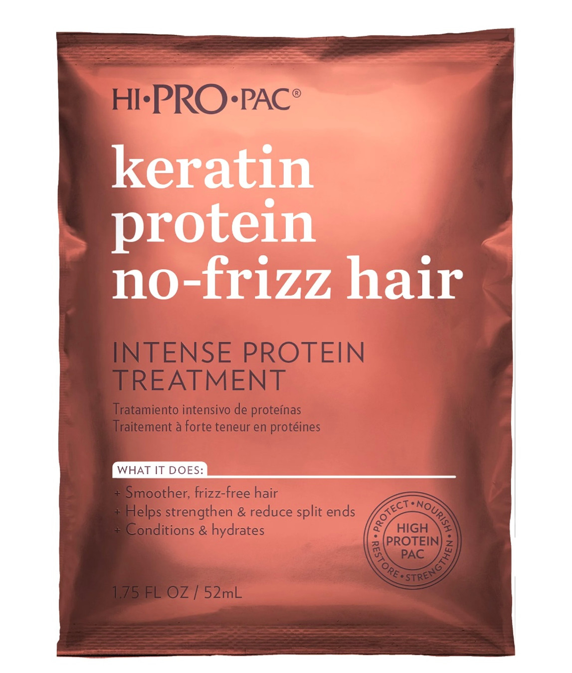 Hi-Pro-Pac Intense Keratin Protein No-Frizz Hair Treatment