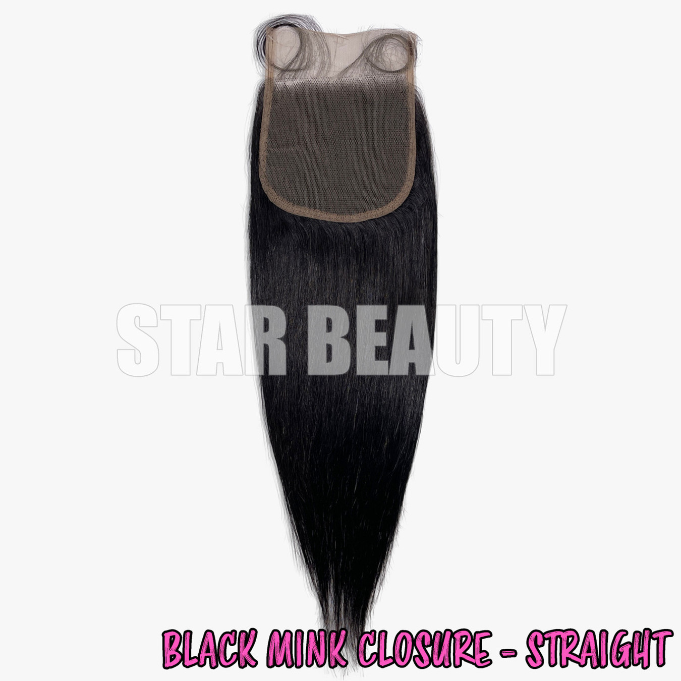 Black Mink 4x4 Closure - Straight (12"- 18")