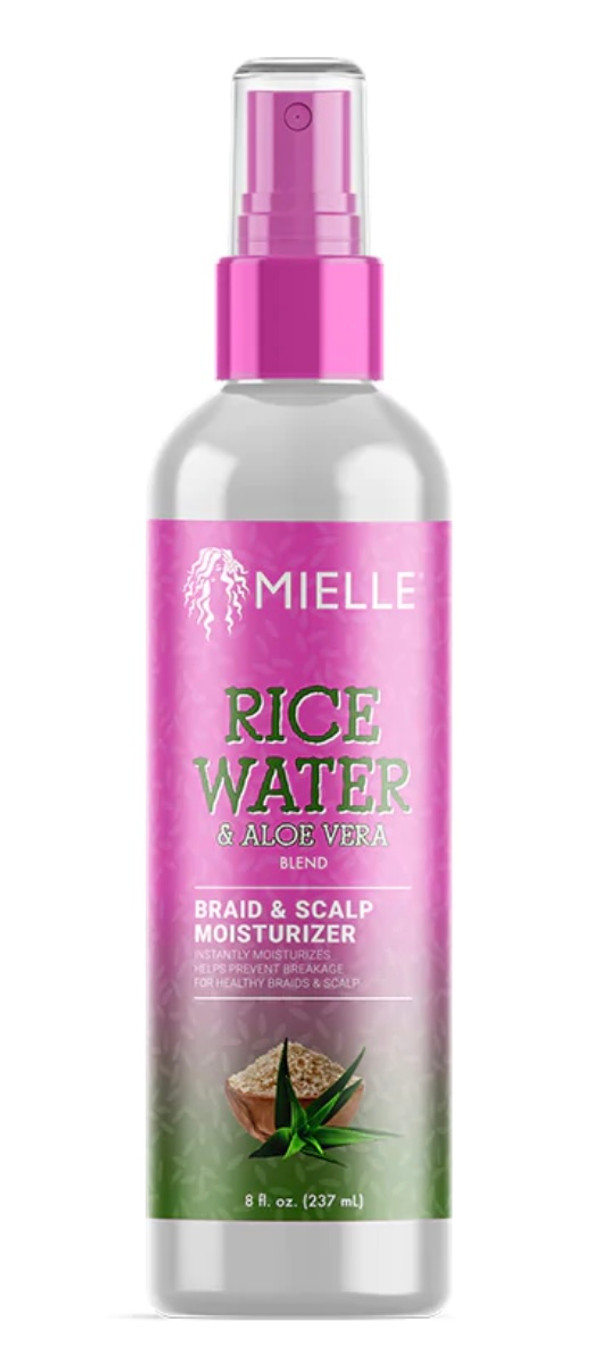 MIELLE Rice Water & Aloe Vera Braid & Scalp Moisturizer
