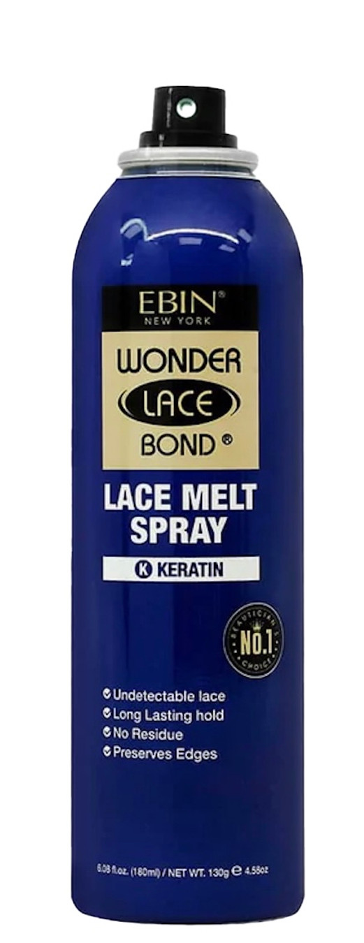 Ebin lace adhesive and melting spray review and how to. #ebin