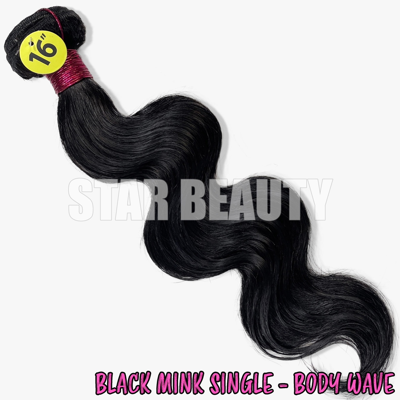 Black Mink Body Wave Curl (10"- 30")