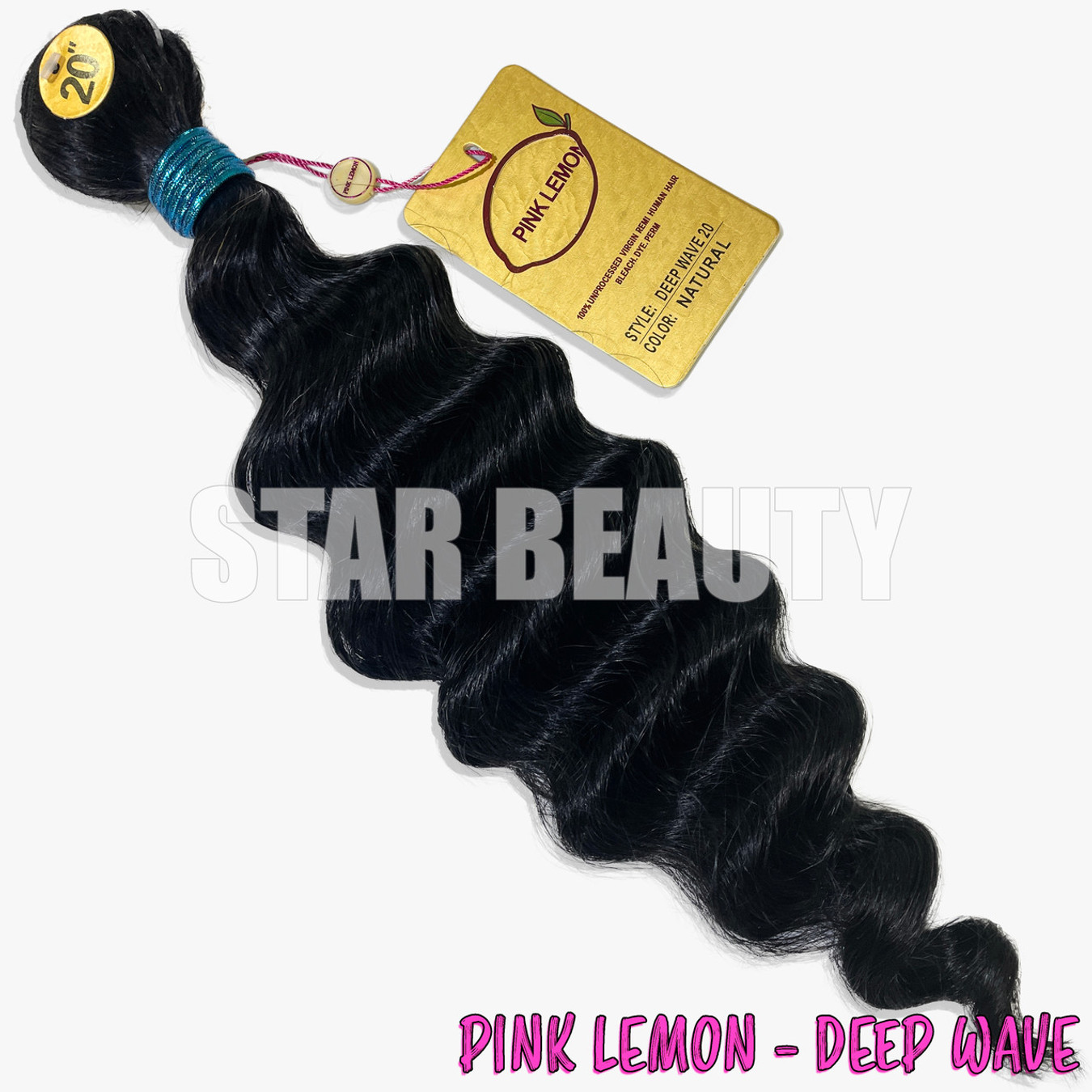 13A Pink Lemon Brazilian Single Bundle - Deep Wave