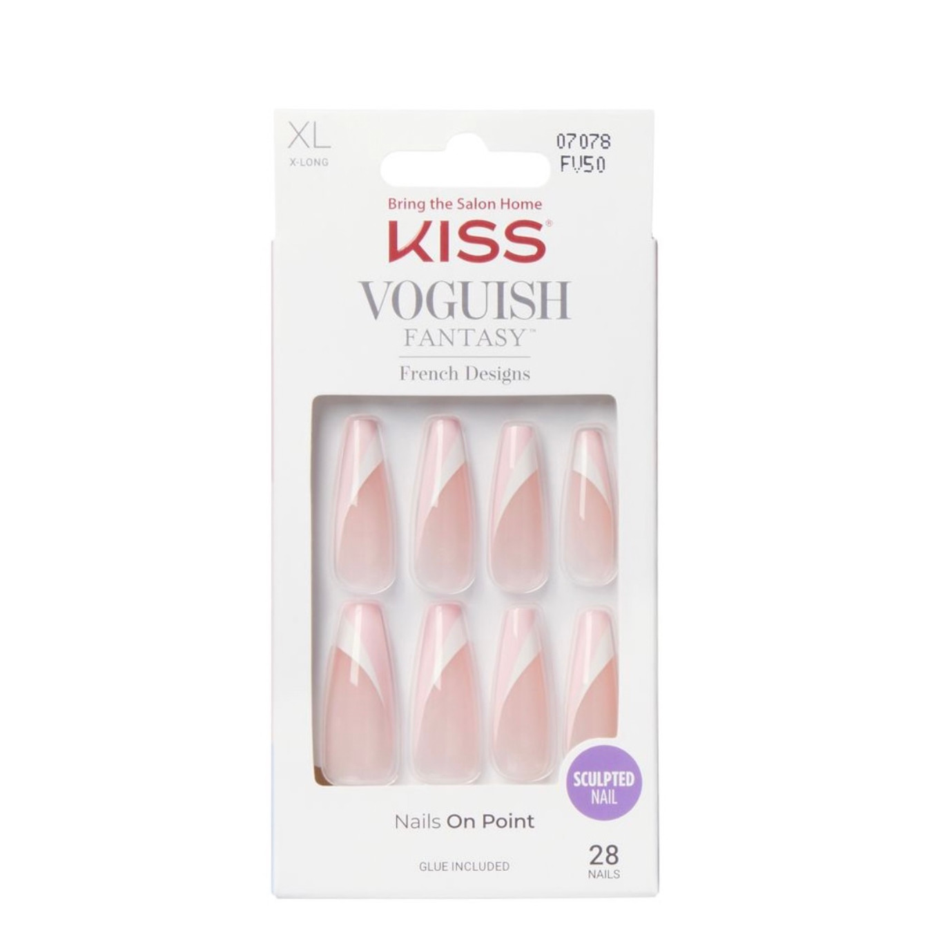 KISS Voguish Fantasy French Nails - Las Vegas