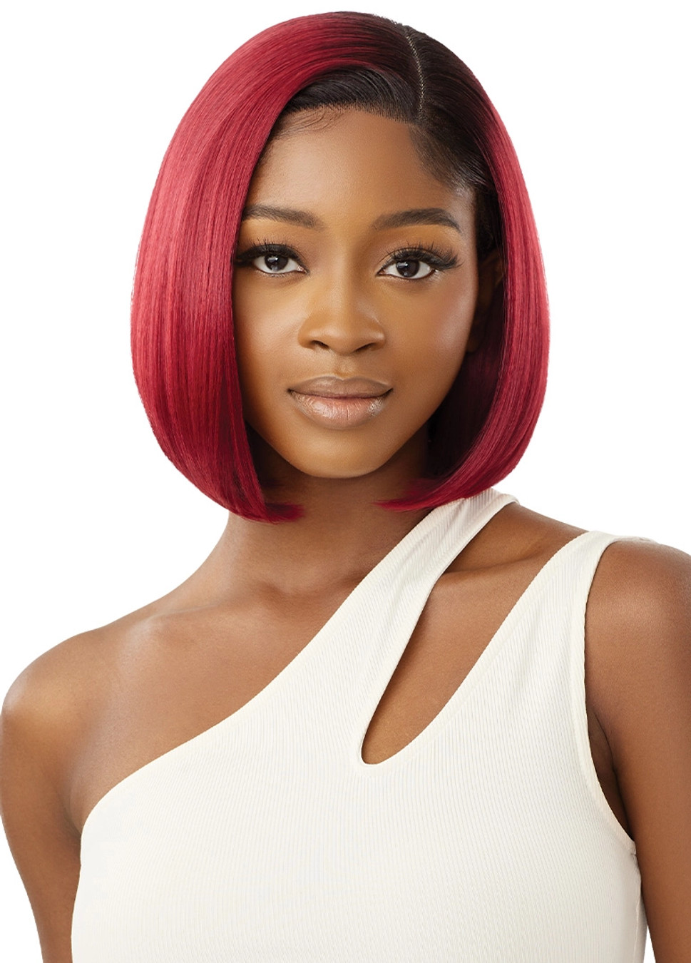 OUTRE SleekLay Synthetic Part Lace Front Wig - PERI