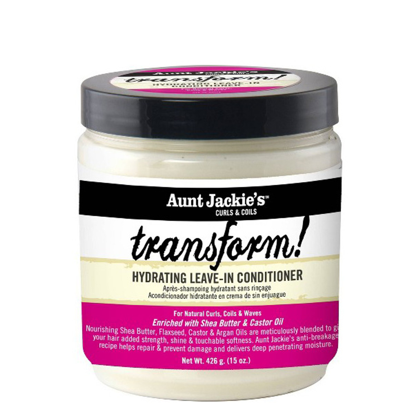 Aunt Jackie's Transform Hydrating Leave In Conditioner