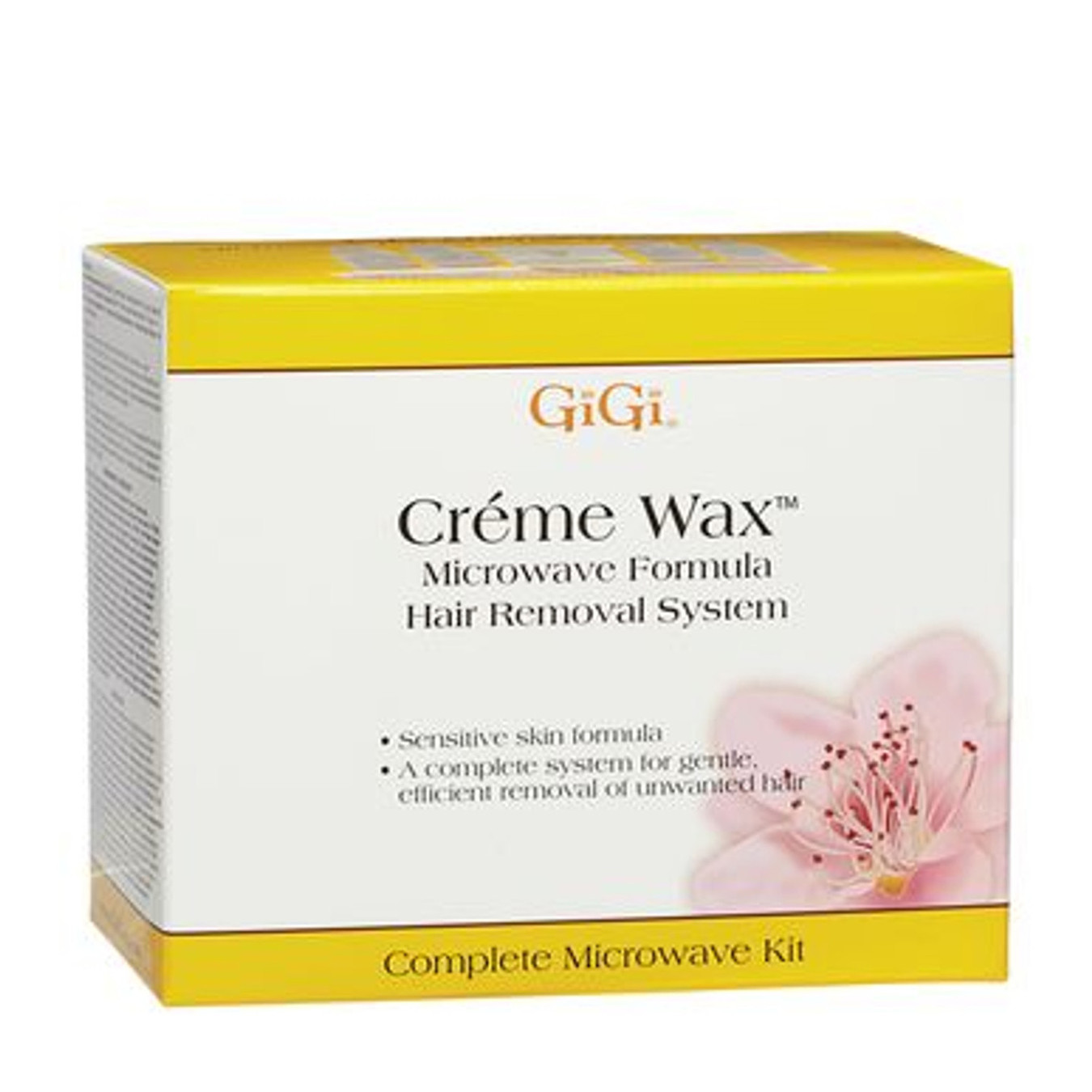 GiGi Wax Creme Wax Microwave Formula Kit