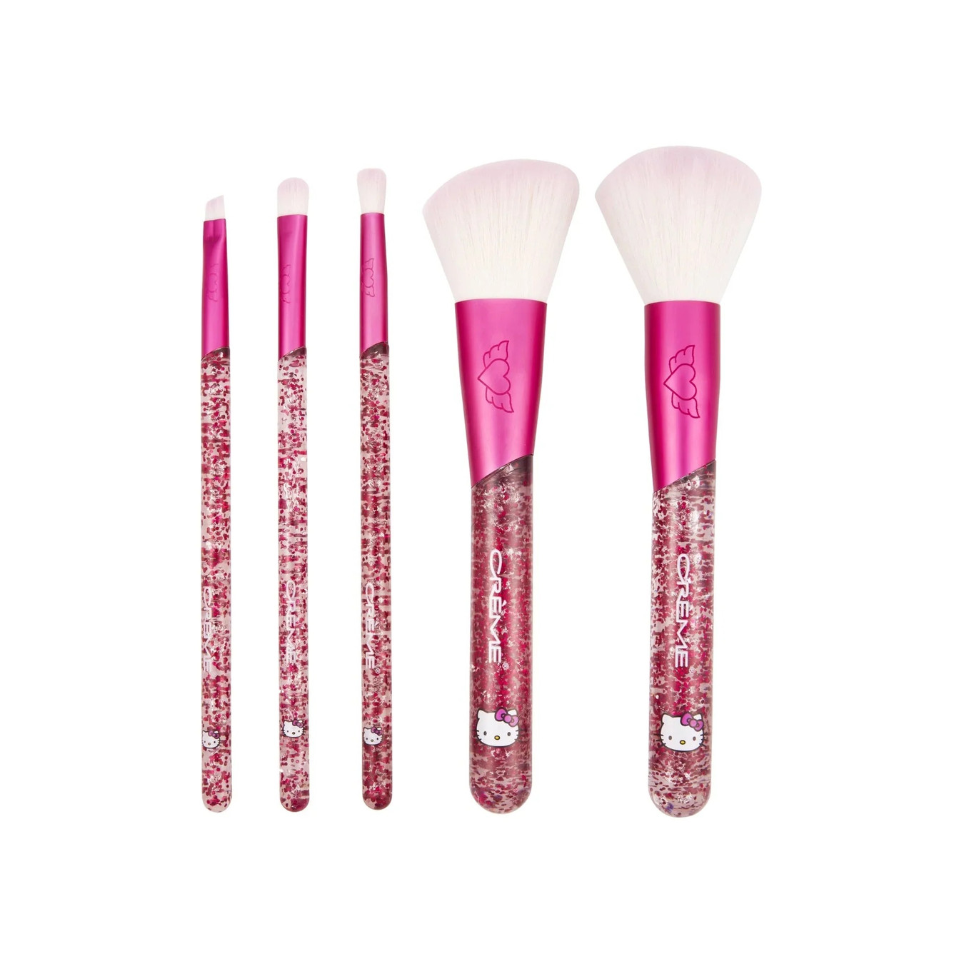 THE CREME SHOP x Sanrio Hello Kitty Luv Wave Brush Collection (Set of 5)