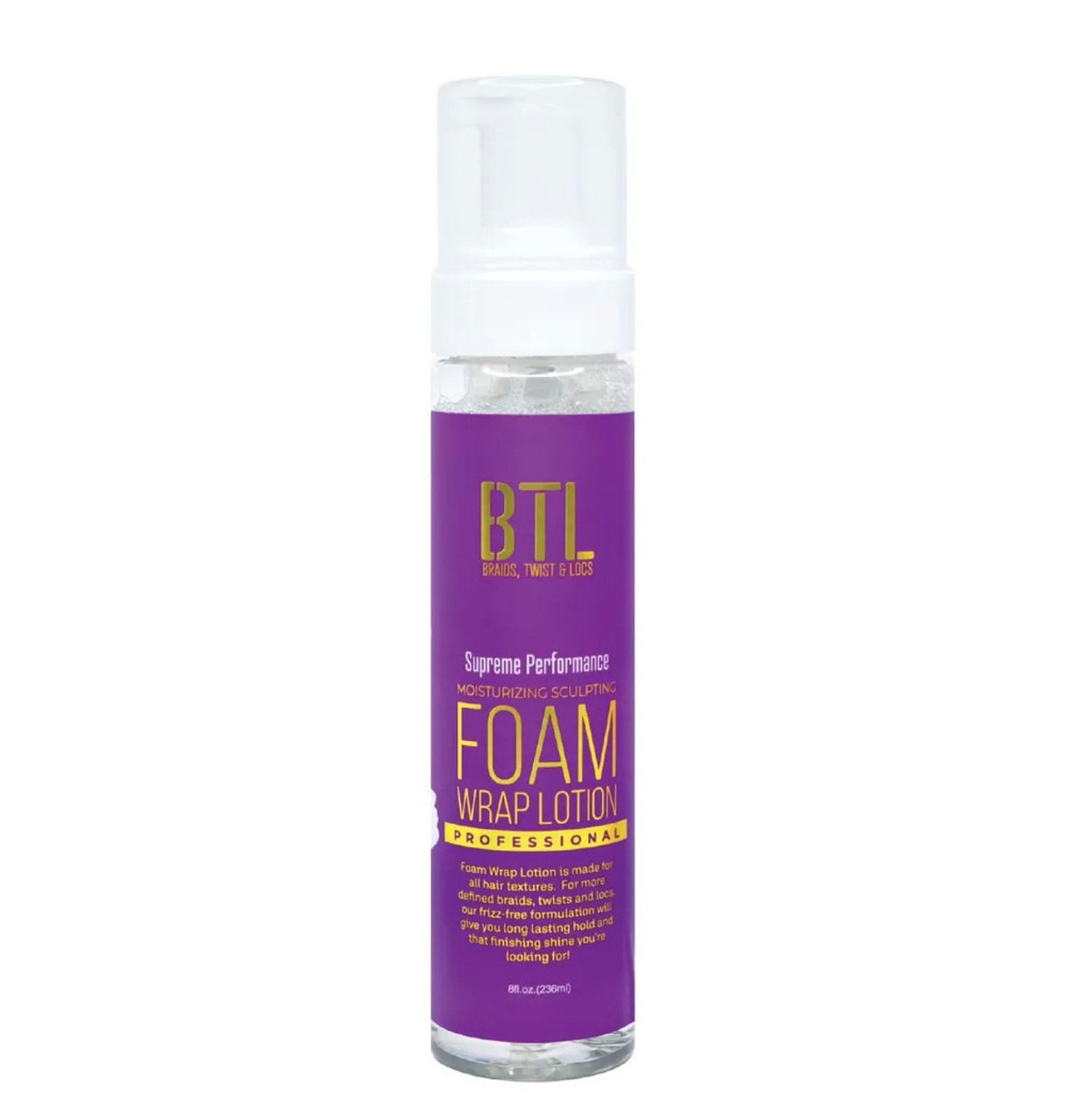 BTL Professional Supreme Performance Foam Wrap Lotion