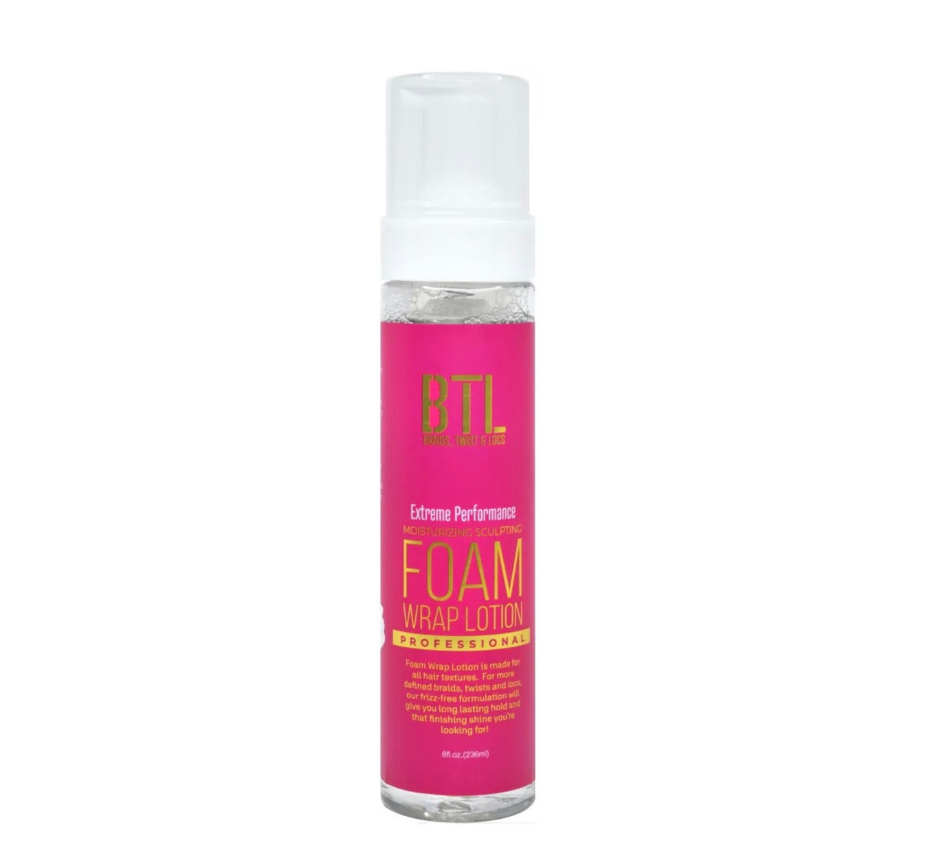 BTL Professional Extreme Performance Foam Wrap Lotion 8 oz