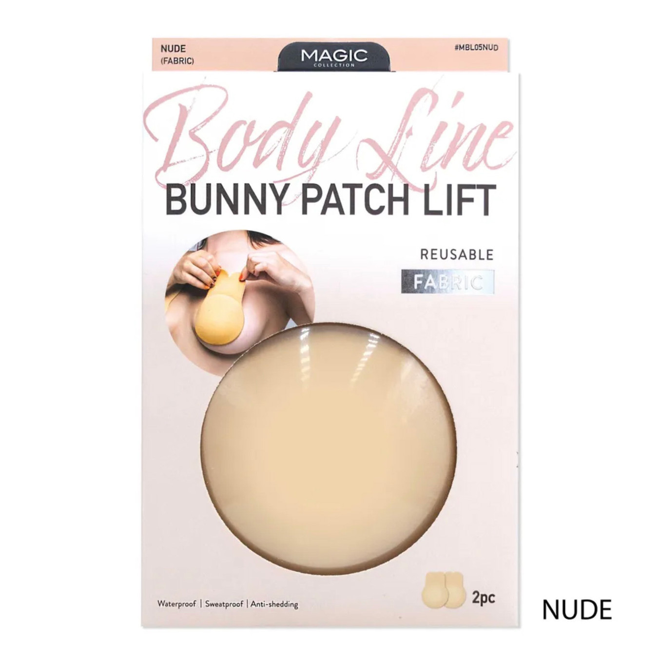 Magic Collection Reusable Fabric Bunny Nipple Patch Lift
