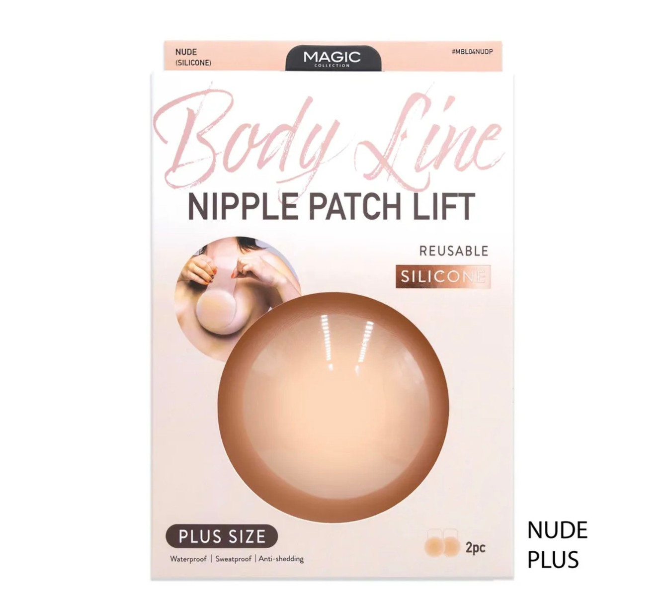 Magic Collection Reusable Silicone Nipple Patch Lift