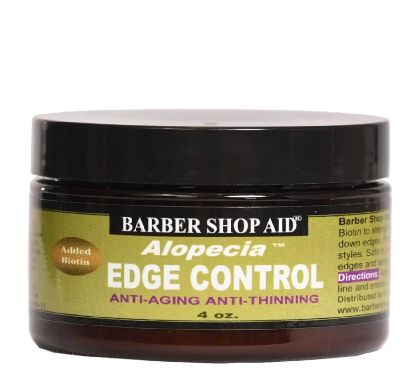 Barber Shop Aid Alopecia Edge Control (4 oz)