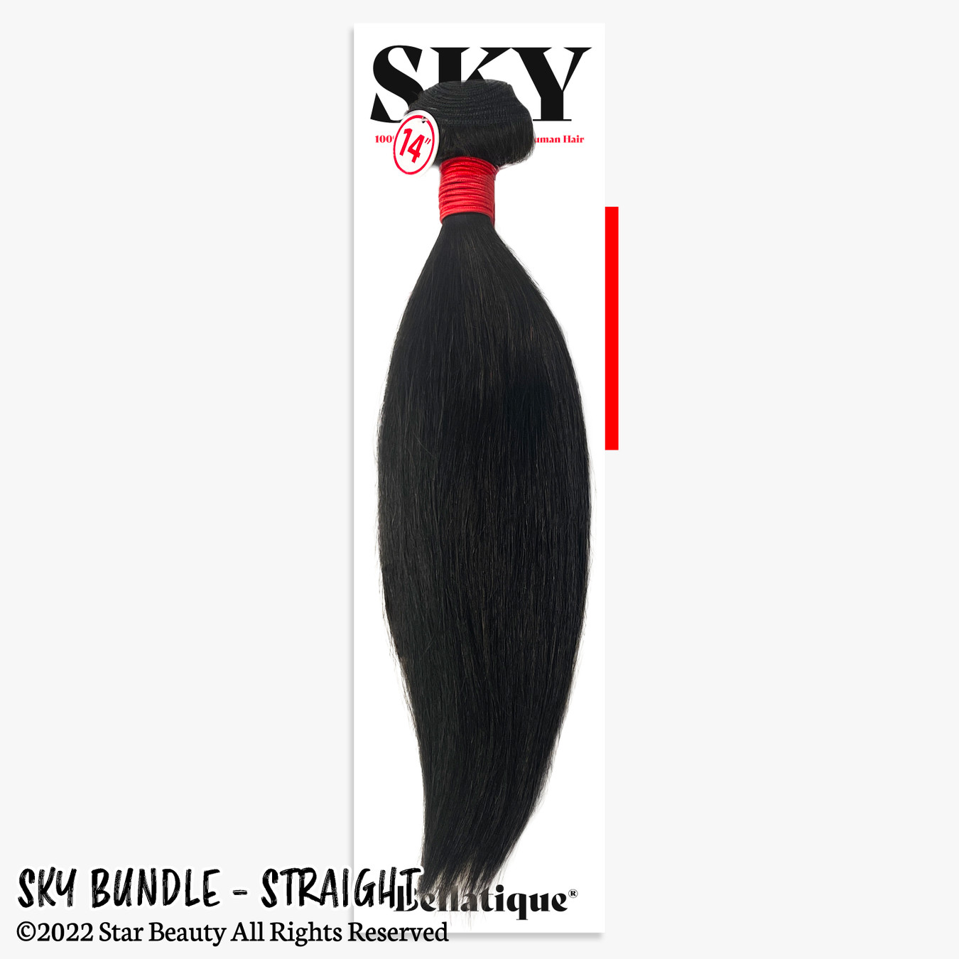 SKY 100% Virgin Human Hair Single Bundle - Straight (10"- 30")