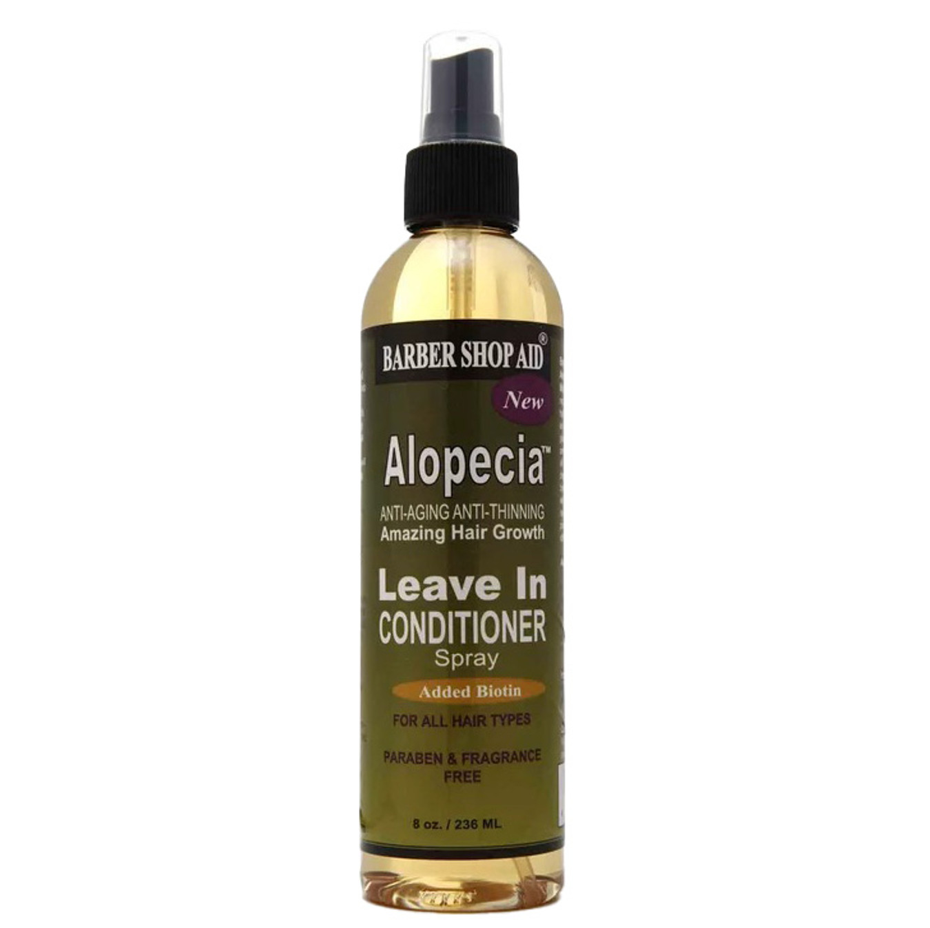 Barber Shop Aid Alopecia Mist Leave in Condition Spray (8oz)