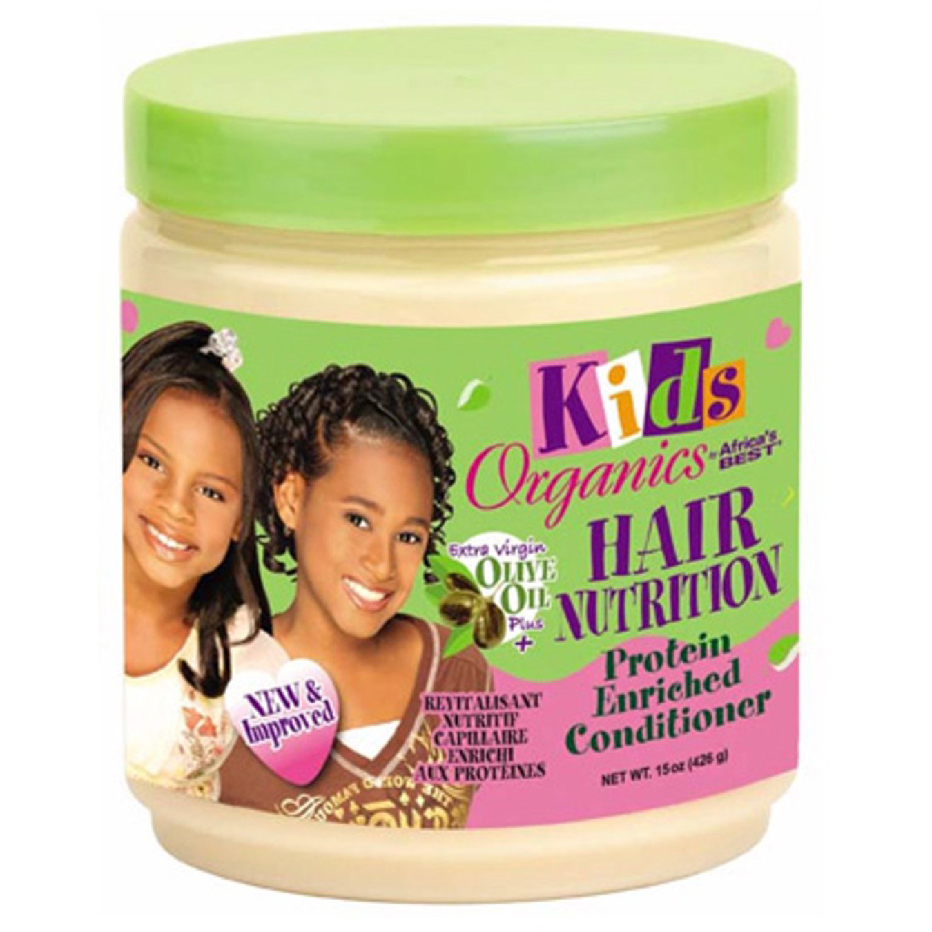 Africa's Best Kids Organics Hair Nutrition Protein Enriched Conditioner (15 oz)