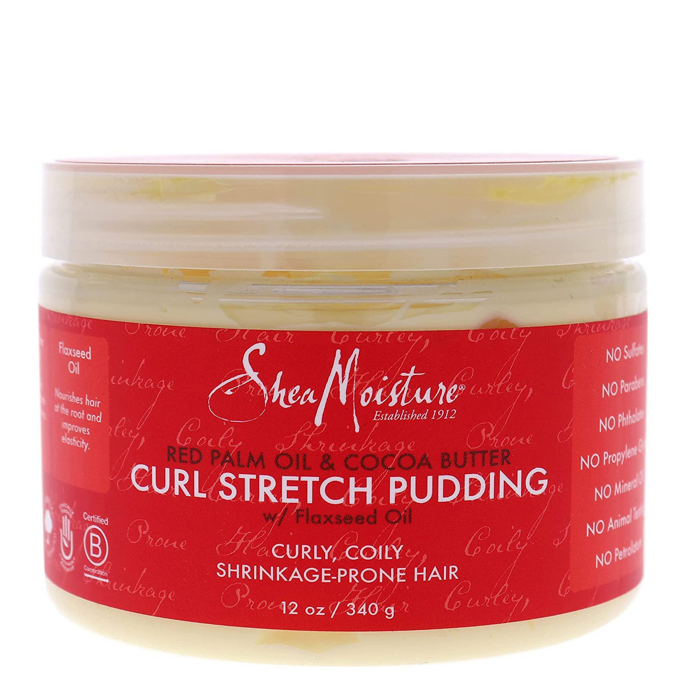 Shea Moisture Red Palm Oil & Cocoa Butter Curl Stretch Pudding (12 oz)