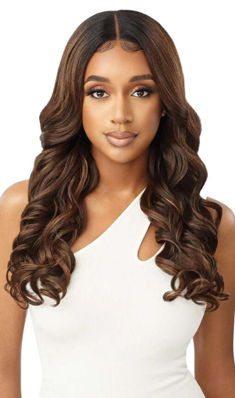 OUTRE Synthetic SleekLay Part Lace Front Wig - Geovanna