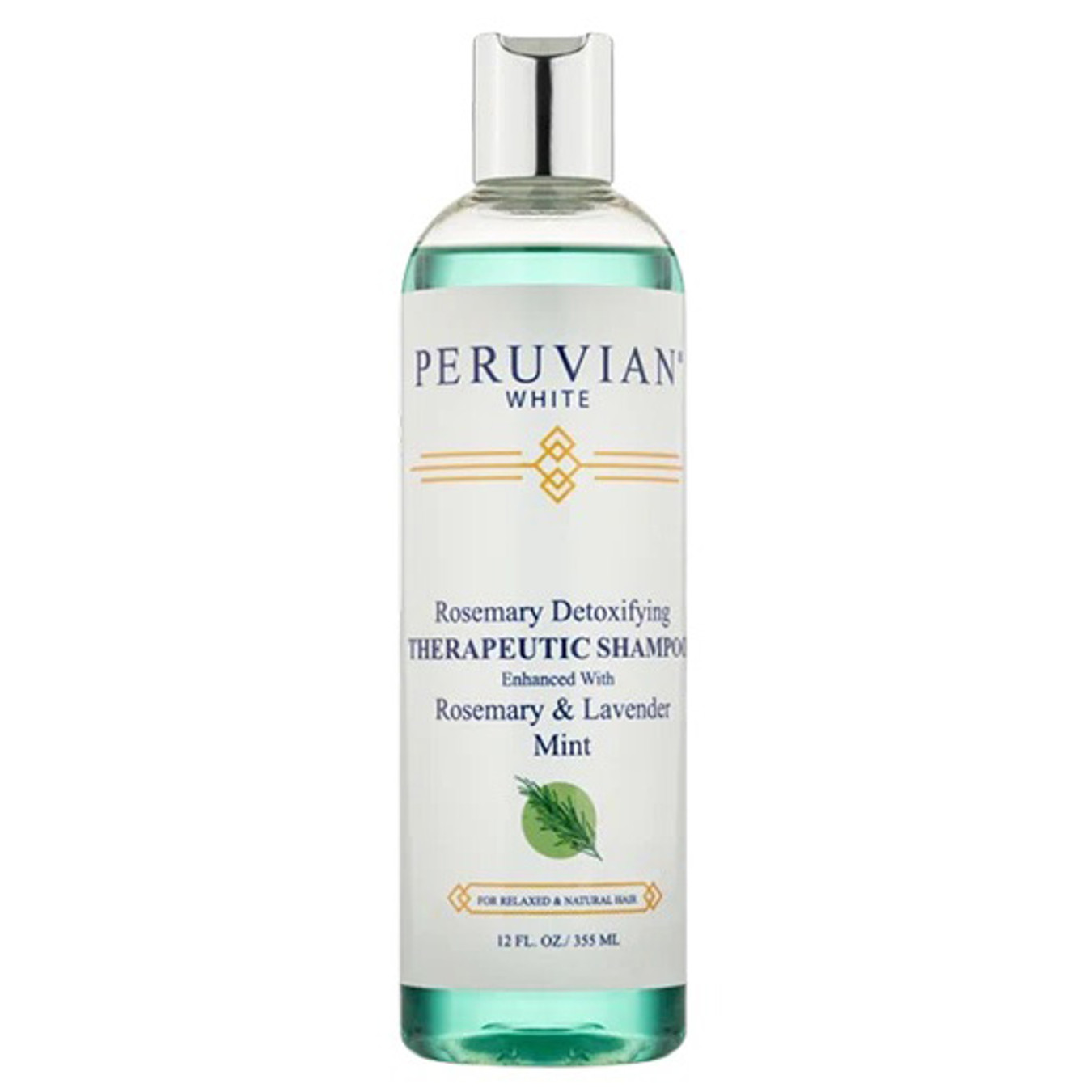 Peruvian White Rosemary & Lavender Mint Detoxifying Therapeutic Shampoo
