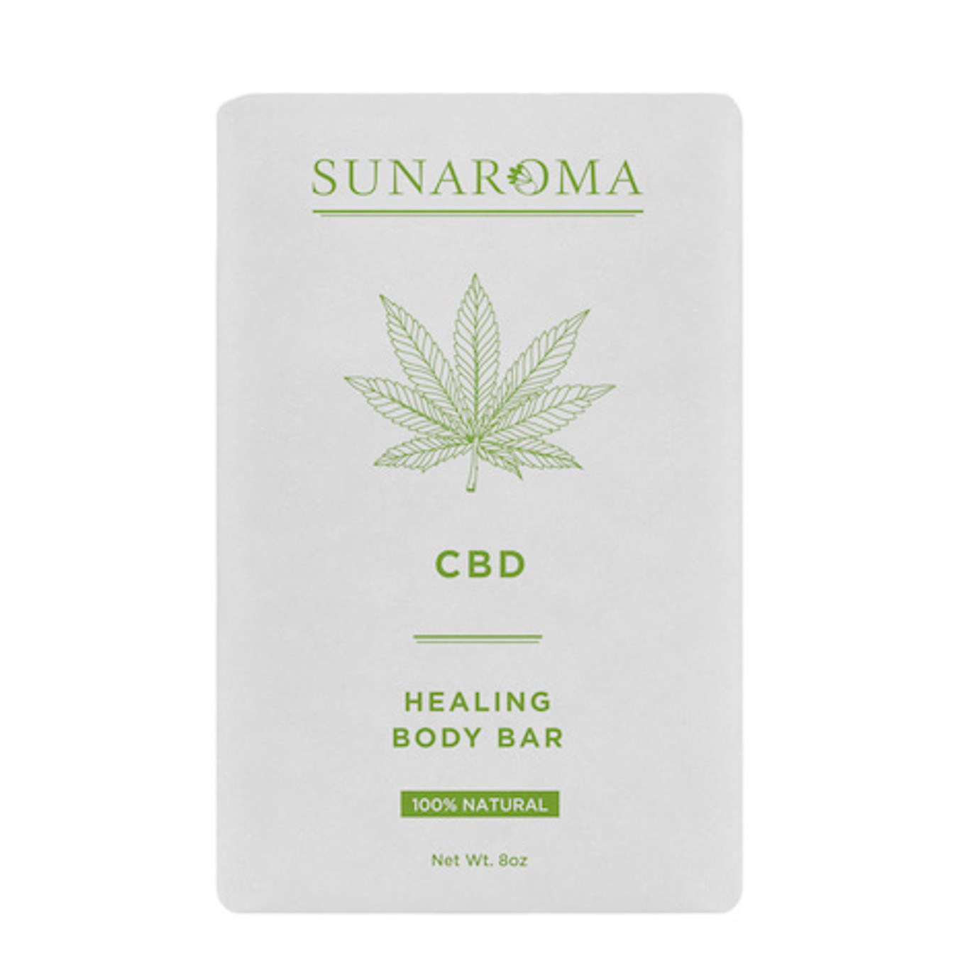 SUNAROMA CBD Healing Body Bar (8 oz)