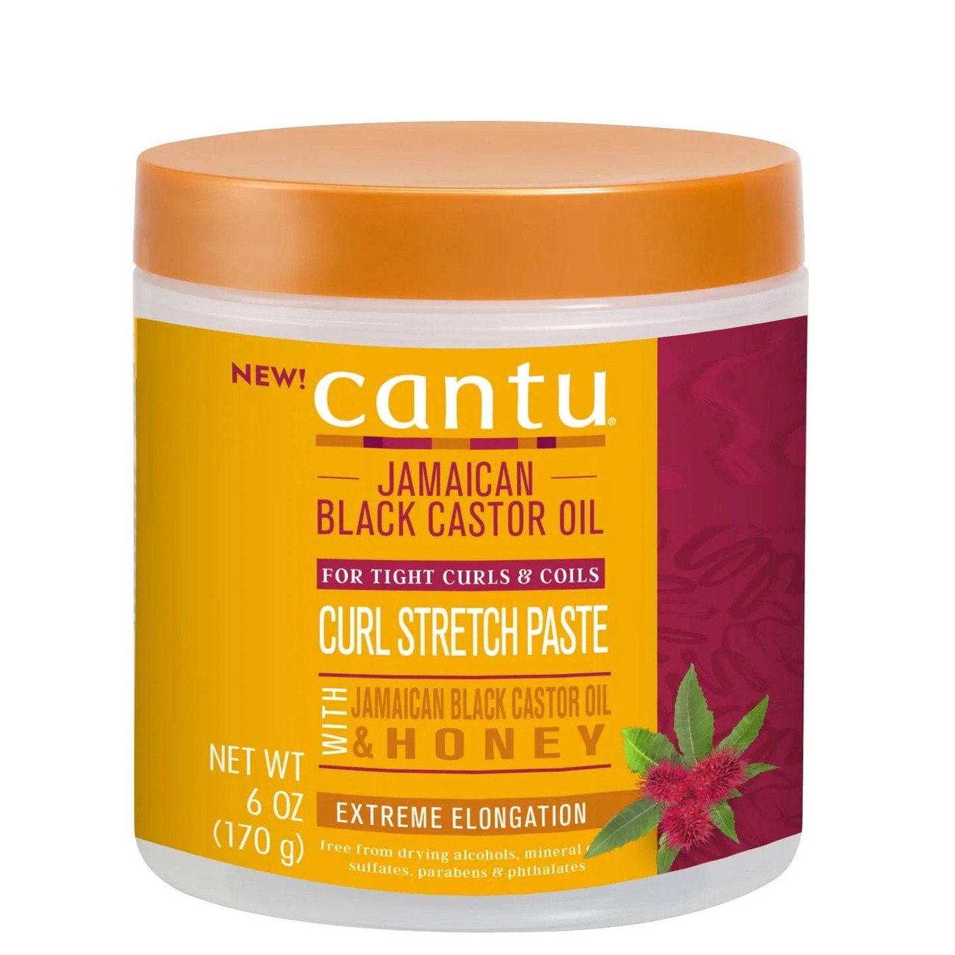 Cantu Jamaican Black Castor Oil Curl Stretch Paste (6 oz)