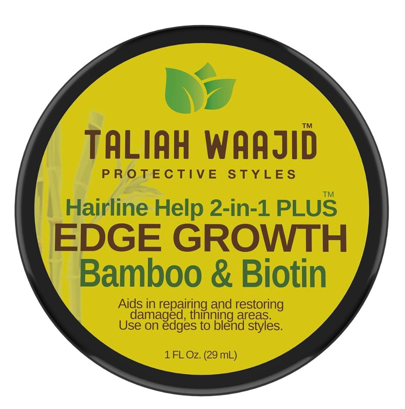 Taliah Waajid Hairline Help 2-In-1 Plus Bamboo And Biotin Edge Grow (1 oz)