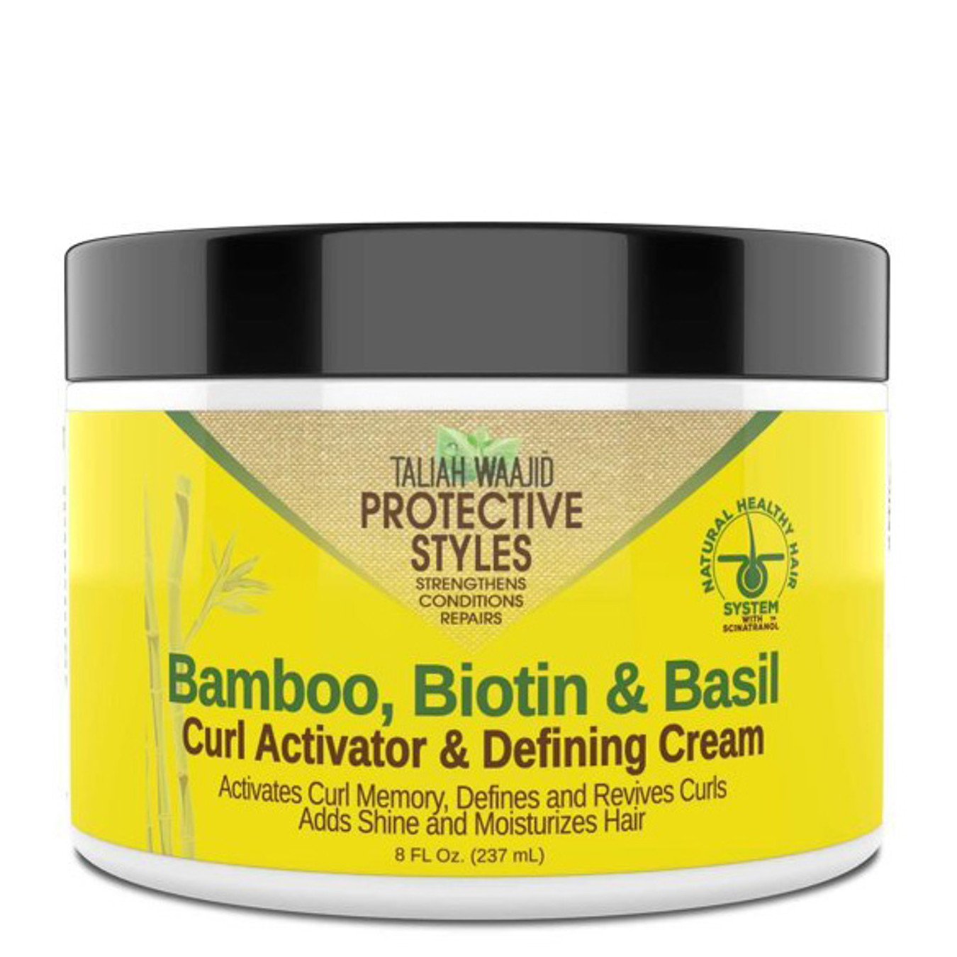 Taliah Waajid Bamboo Biotin and Basil Curl Activator and Defining Cream (8 oz)