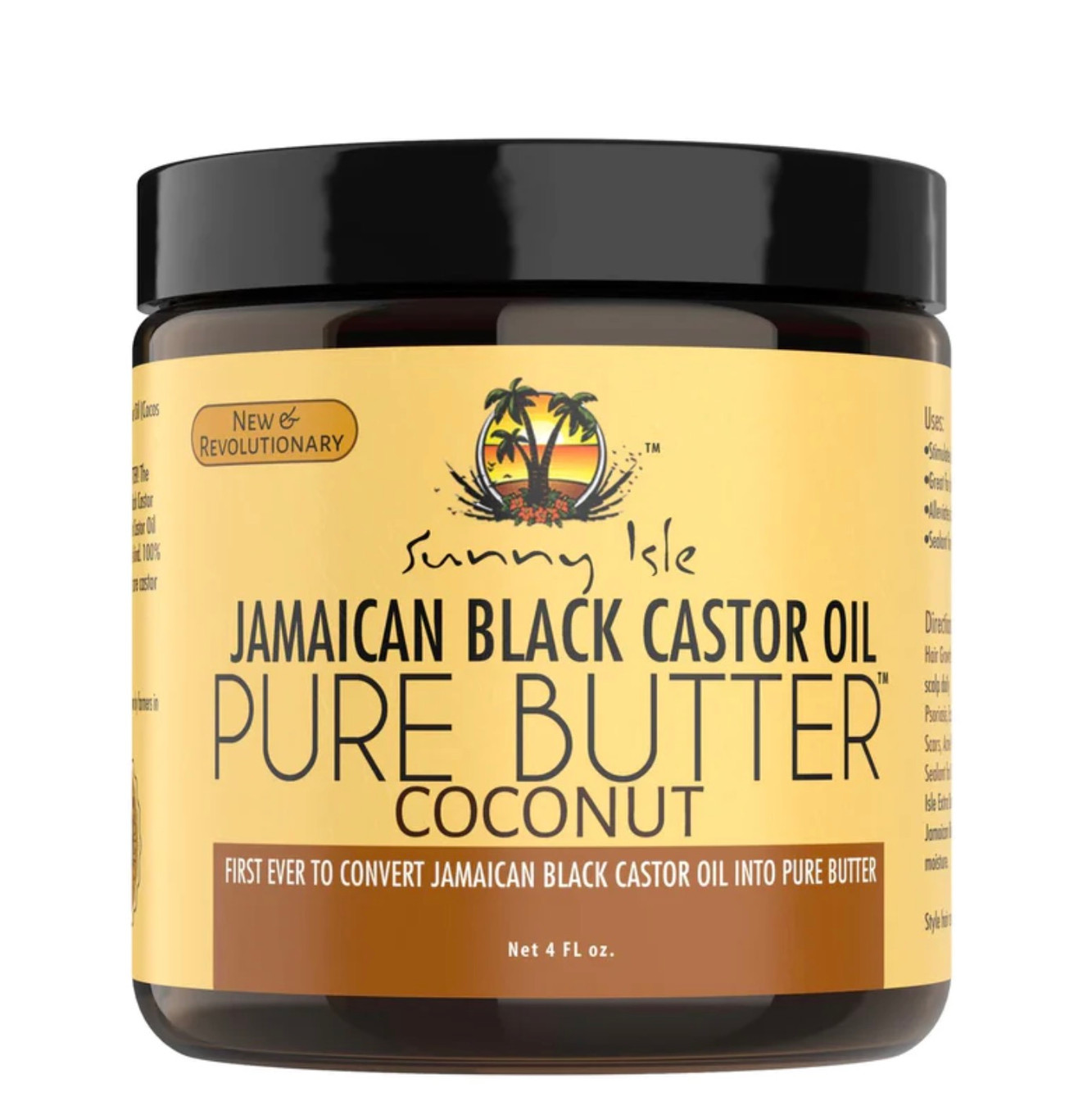 Sunny Isle Jamaican Black Castor Oil Pure Butter - Coconut