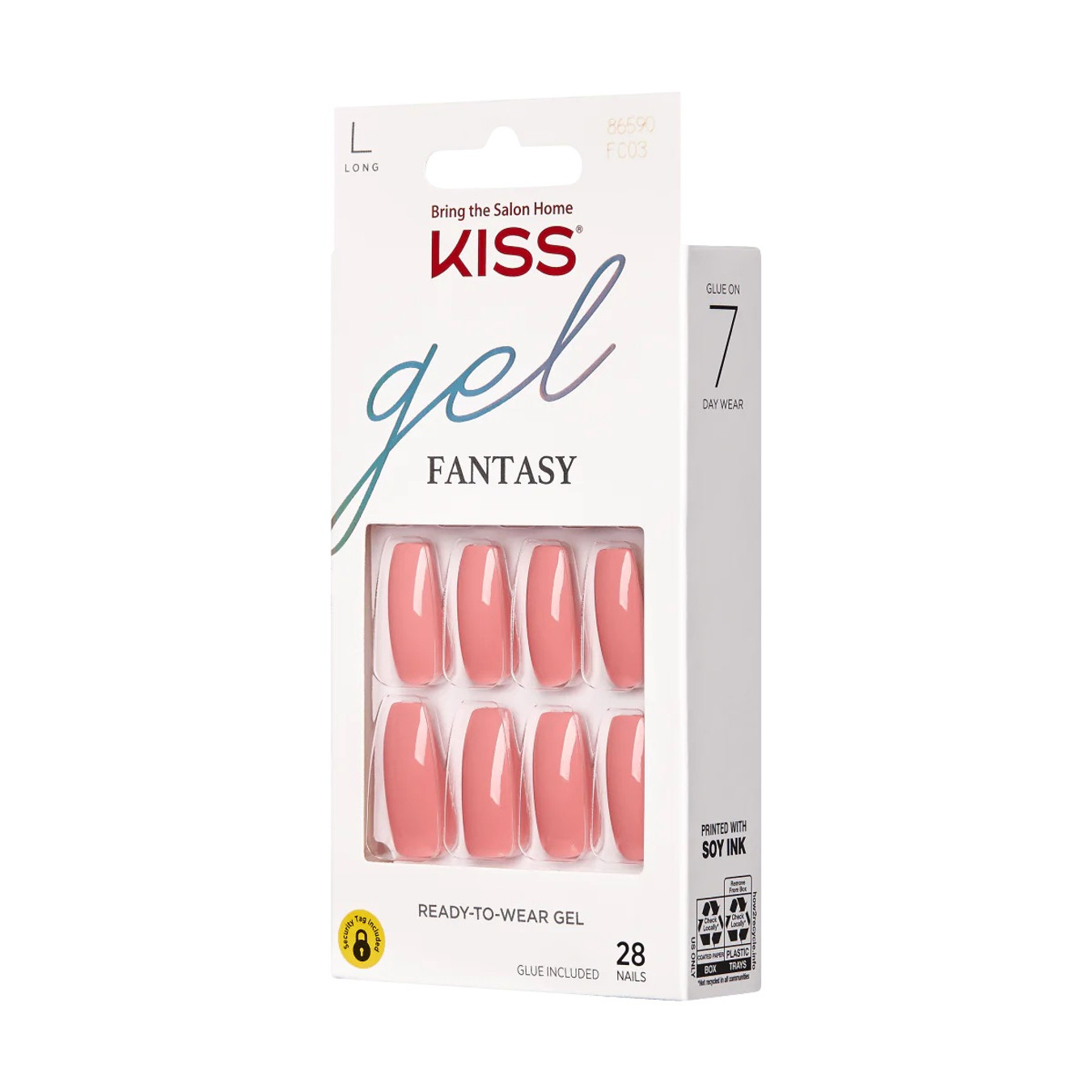 KISS Gel Fantasy Press-On Gel Nails - Urbane