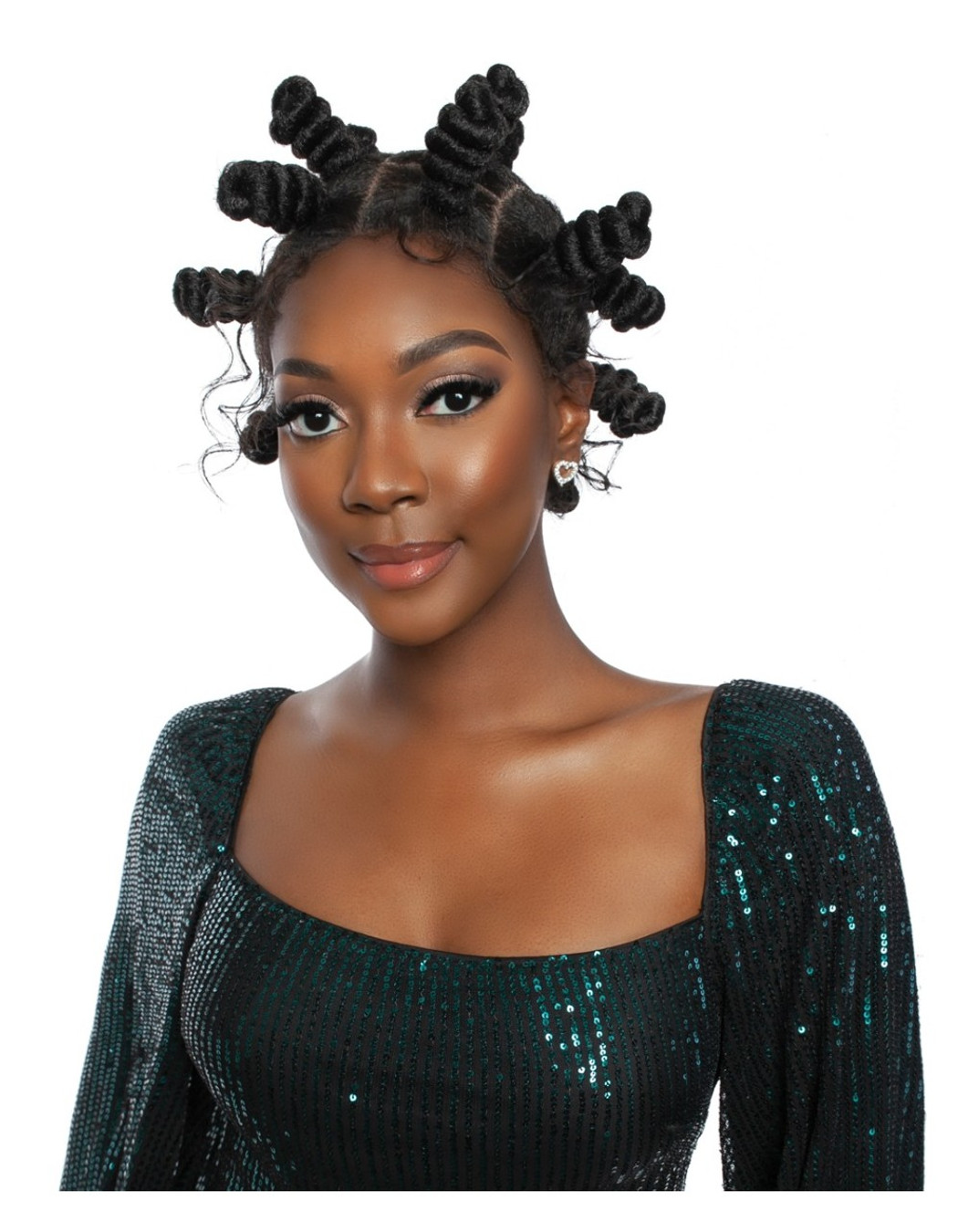 MANE CONCEPT Red Carpet HD Braided Full Lace Front Wig - RCFB201 Zulu Bantu Knots