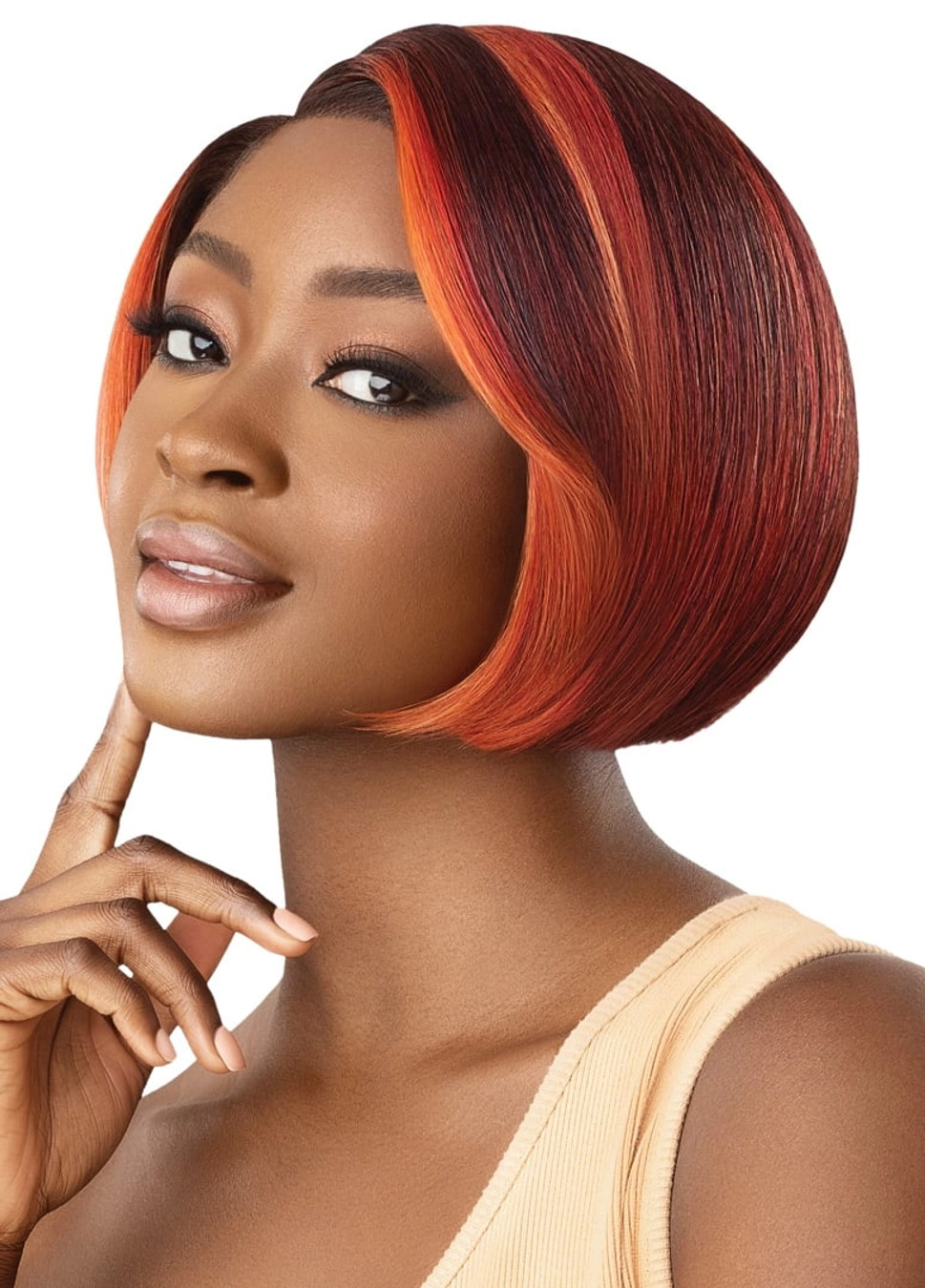 OUTRE Synthetic Melted Hairline Lace Front Wig - Kie