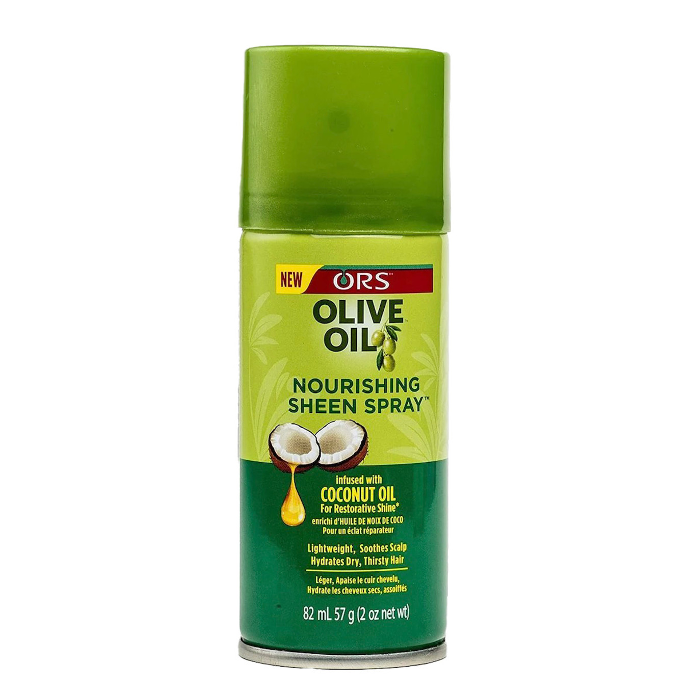 ORS Olive Oil Nourishing Sheen Spray with Coconut Oil (2 oz)