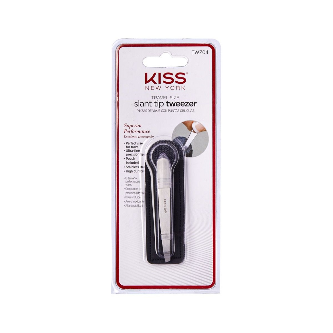 KISS New York Travel Size Slant Tip Tweezer