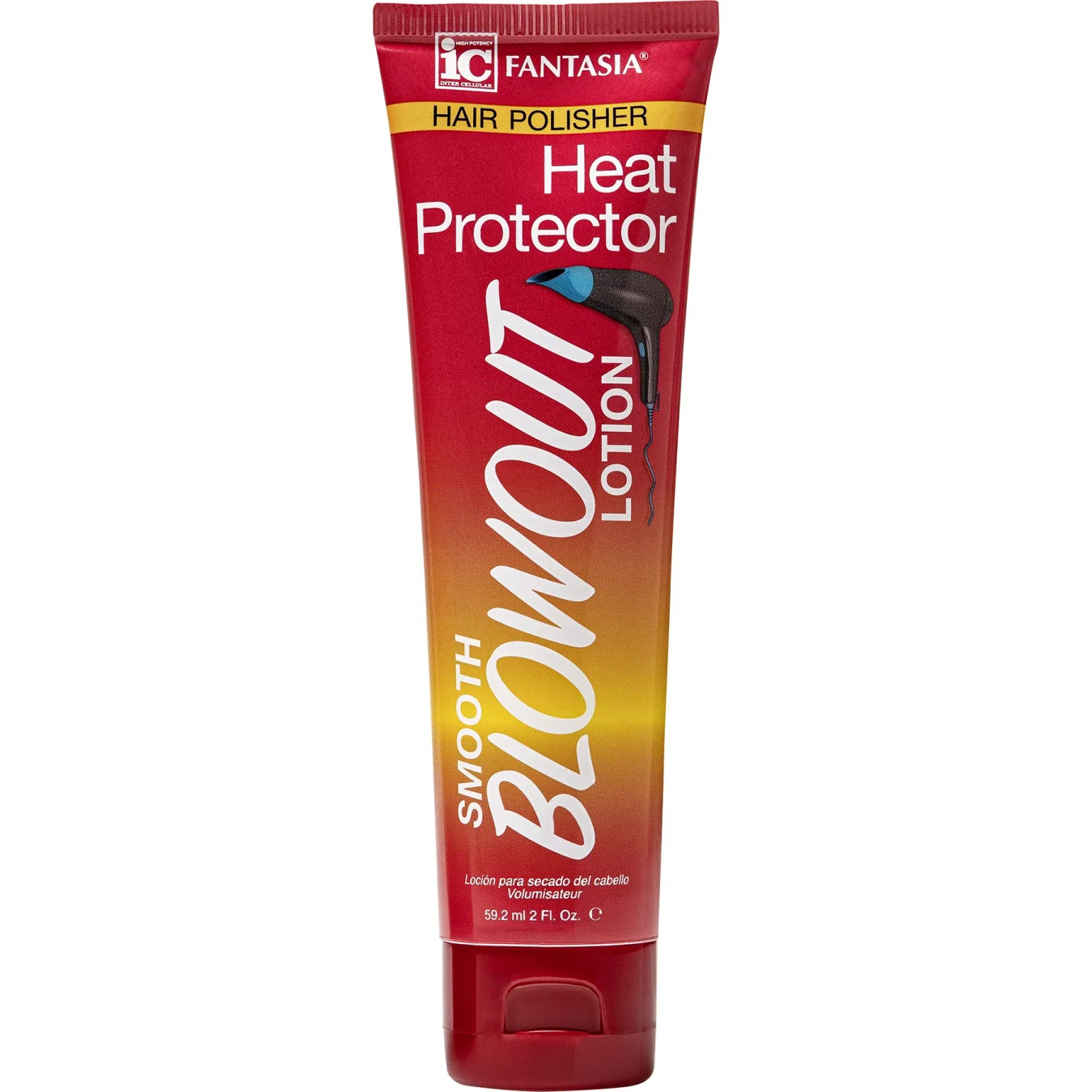 IC FANTASIA Heat Protector Smooth Blowout Lotion (5 oz)