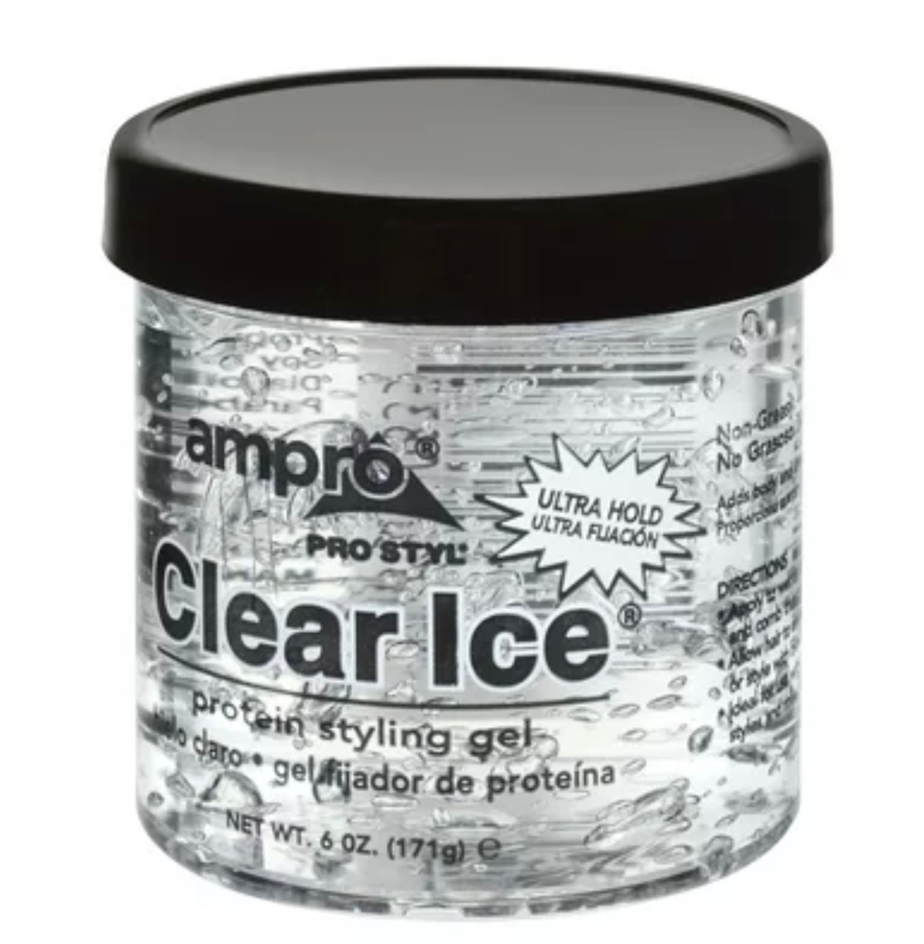 AMPRO Pro Style Clear Ice Ultra Hold Protein Styling Gel - Ultra Hold