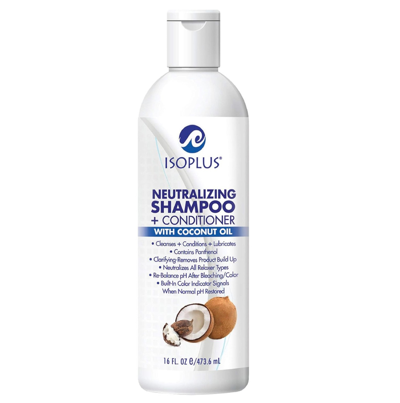 ISOPLUS Neutralizing Shampoo + Conditioner With Coconut Oil (16 oz)