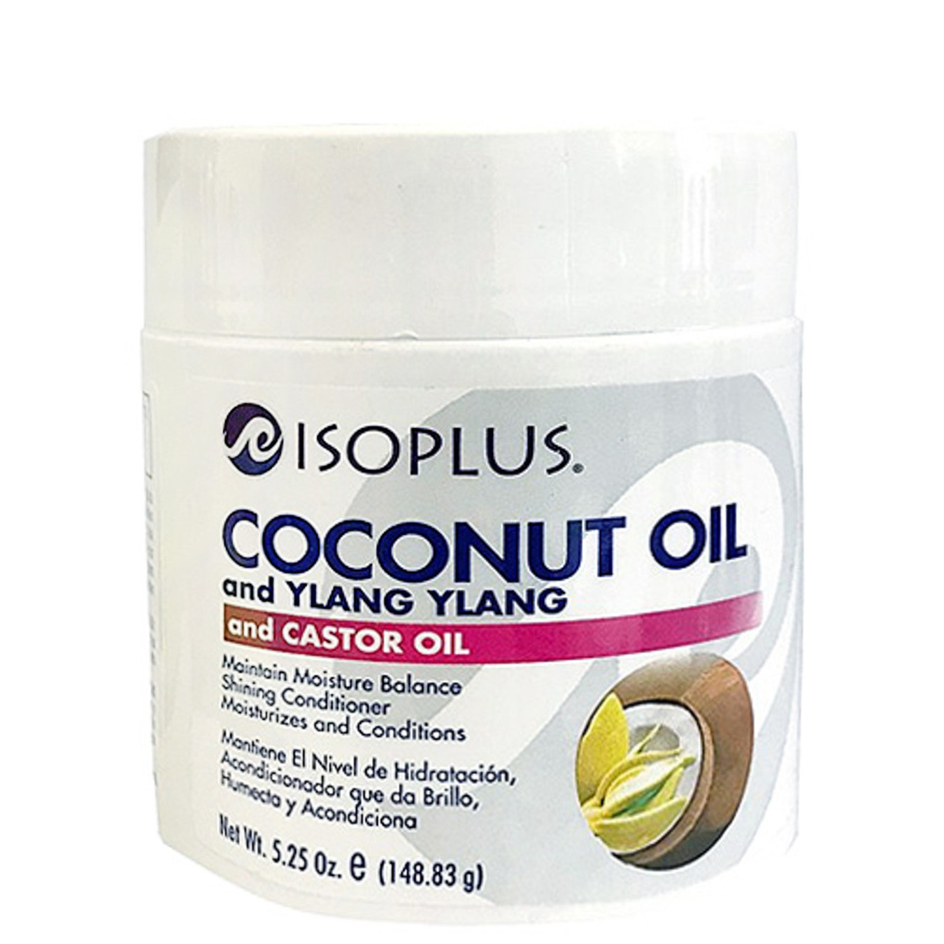 ISOPLUS Coconut Oil and Ylang Ylang and Castor Oil Conditioner (5.25 oz)