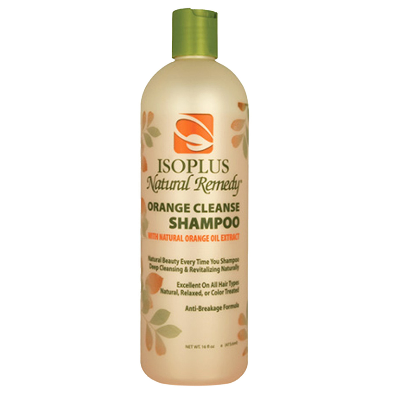 ISOPLUS Natural Remedy Orange Cleanse Shampoo (16 oz)