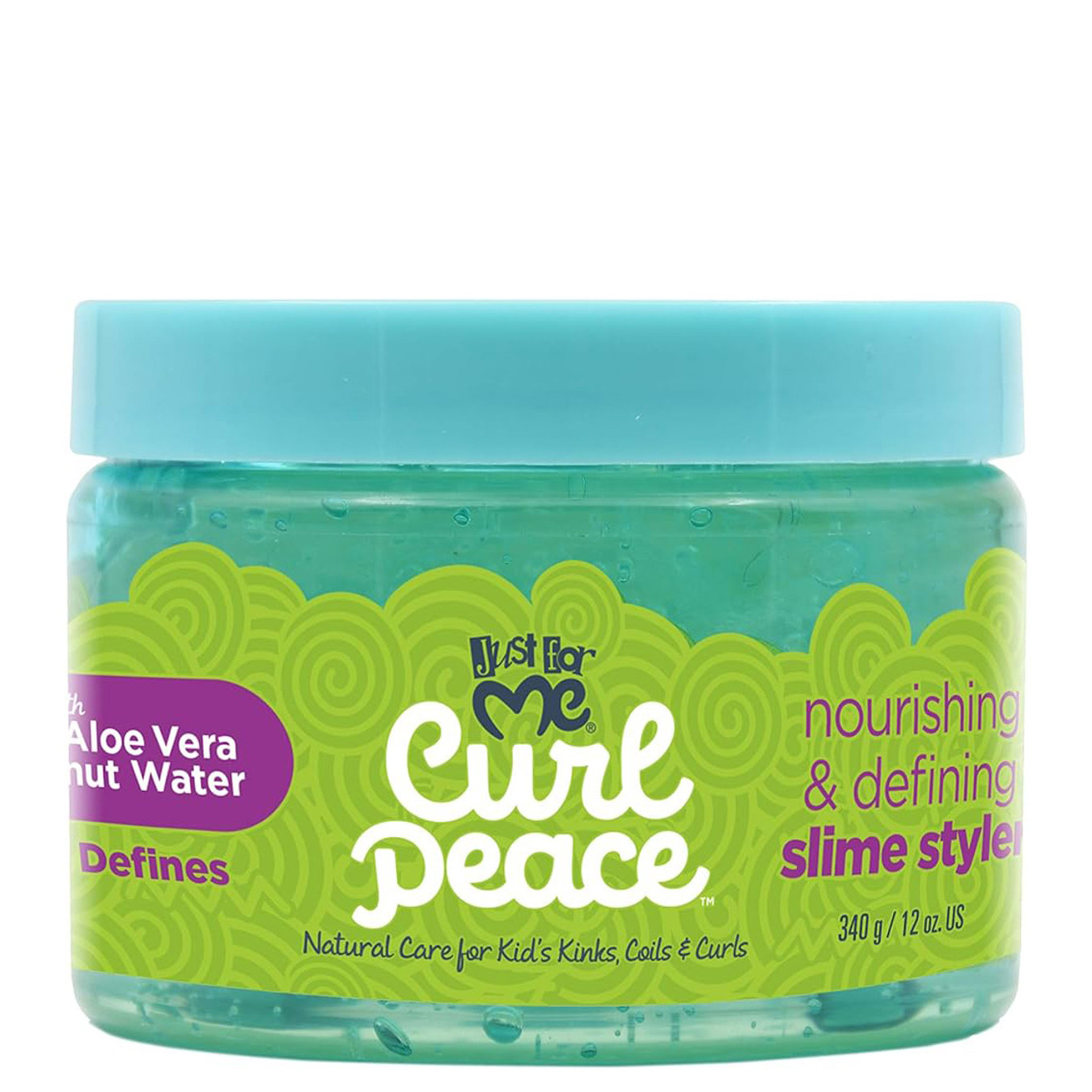 JUST FOR ME Nourishing & Defining Slime Styler (12 oz)