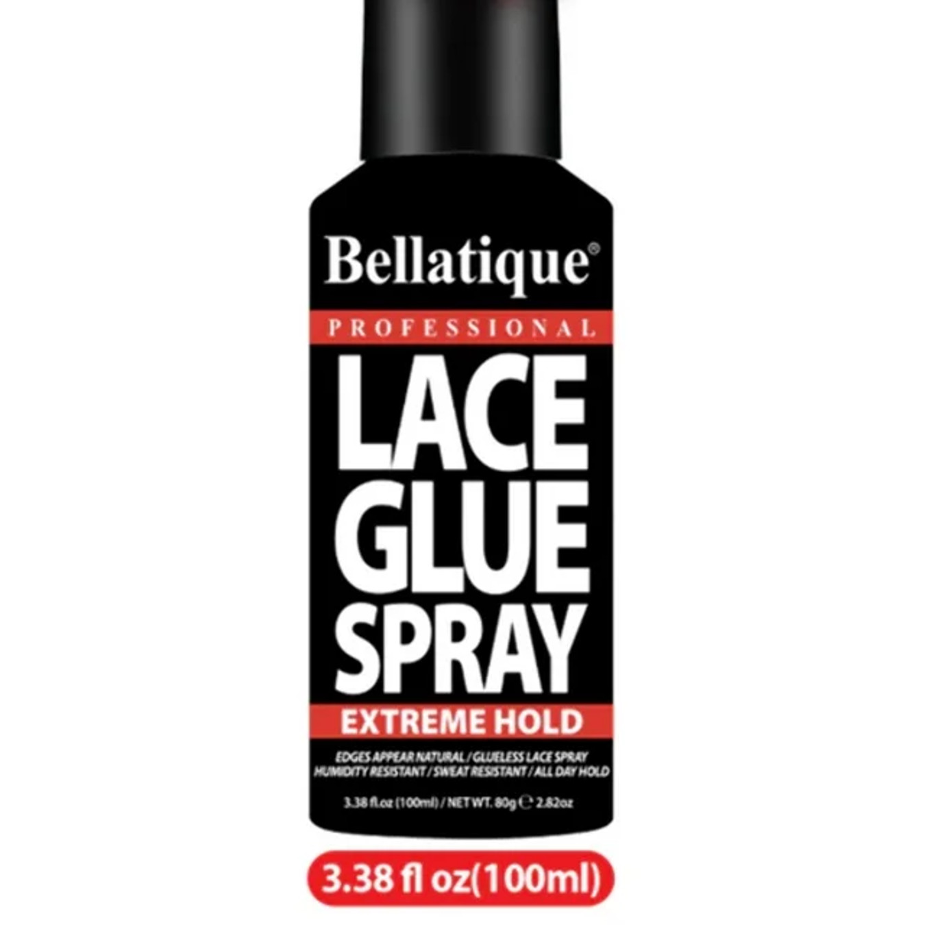 Bellatique Metal Lace Glue Plastic Spray [Extreme Hold]